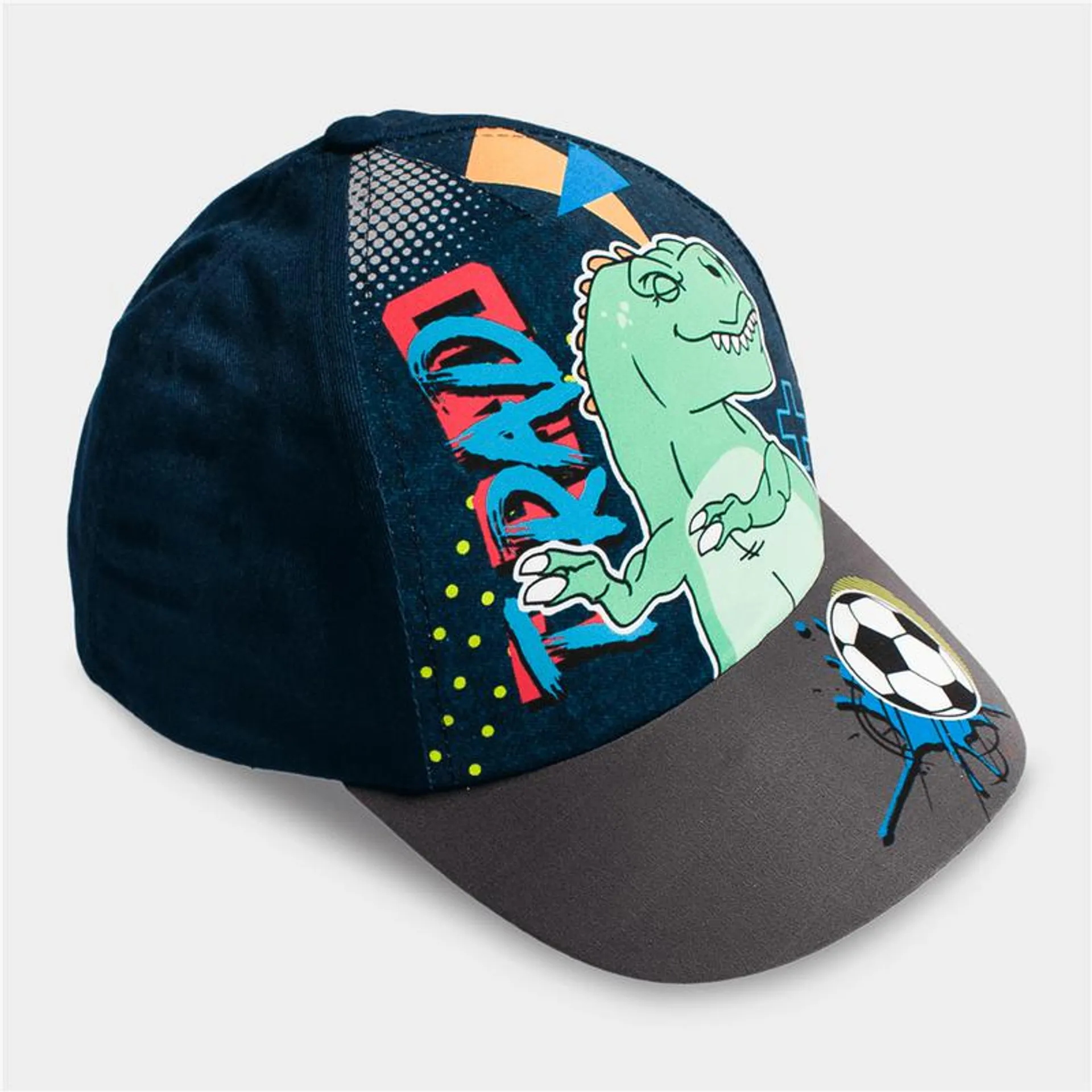 Boy's Character Group Green T-Rex Peak Cap