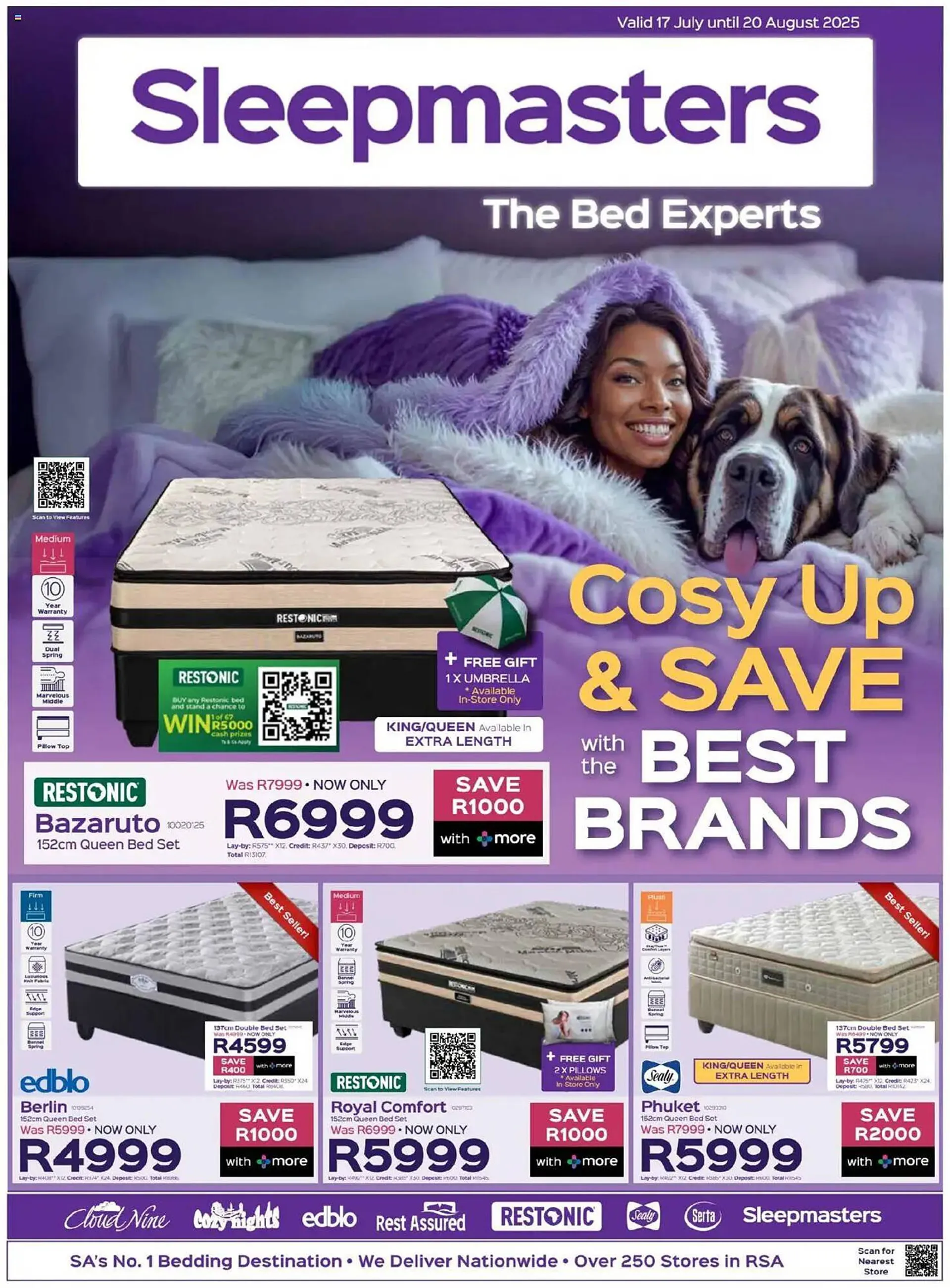 Sleepmasters catalogue - 1