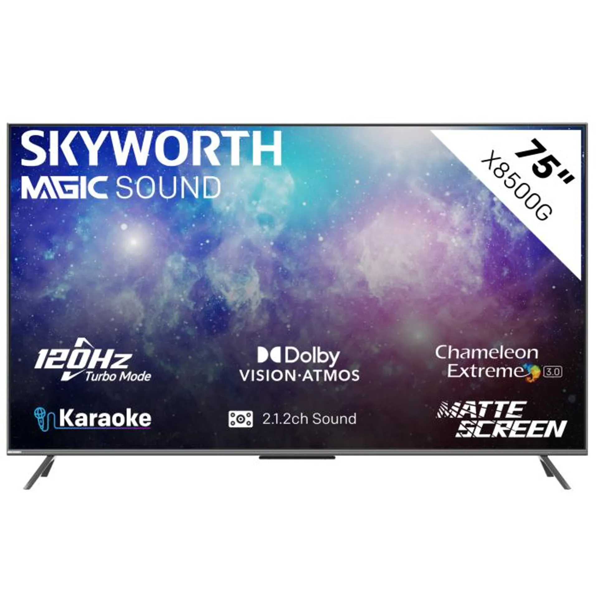 Skyworth 75-inch MiniLED Google TV-75X8500G