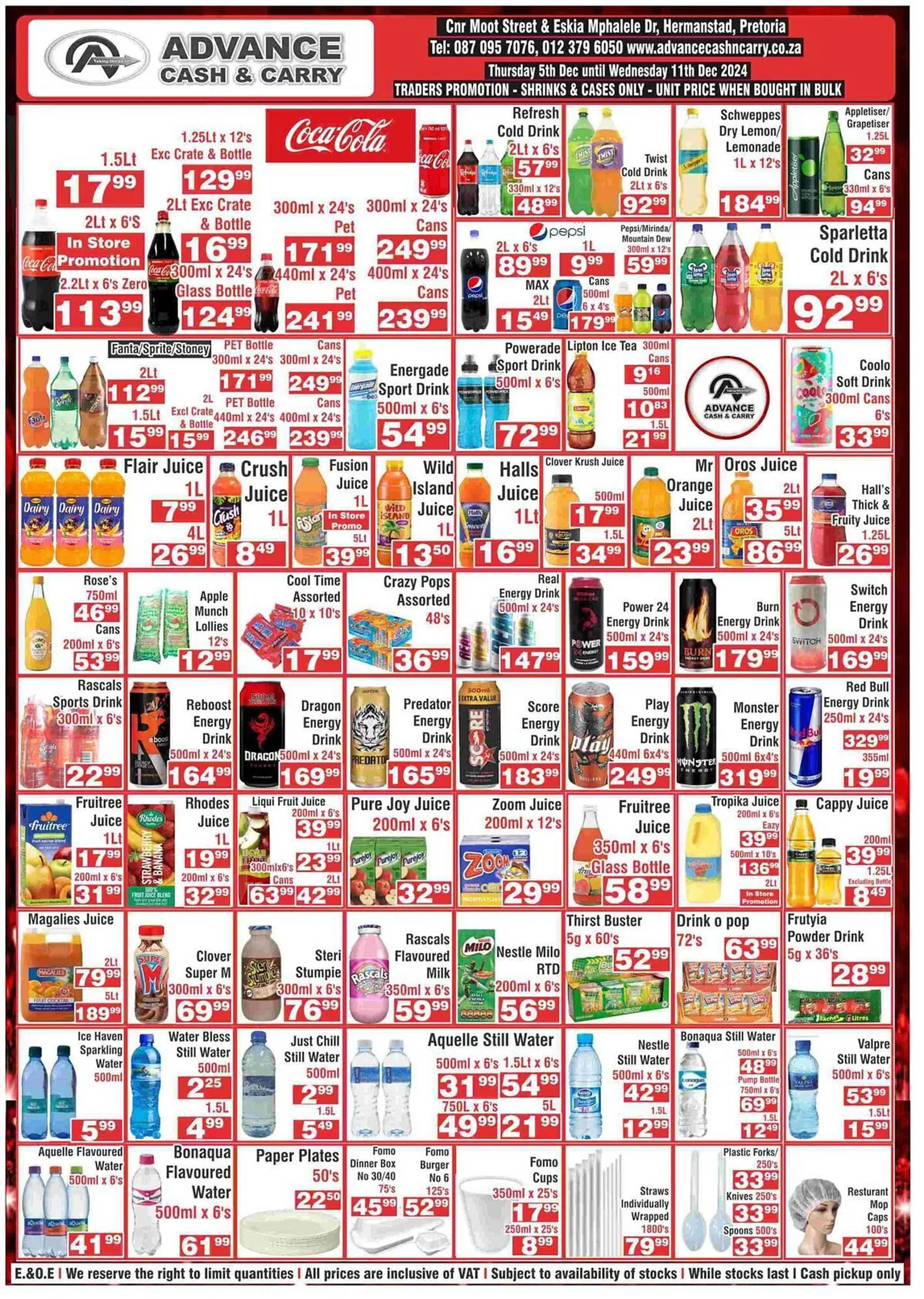 Advance Cash n Carry catalogue from 6 December to 11 December 2024 - Catalogue Page 7