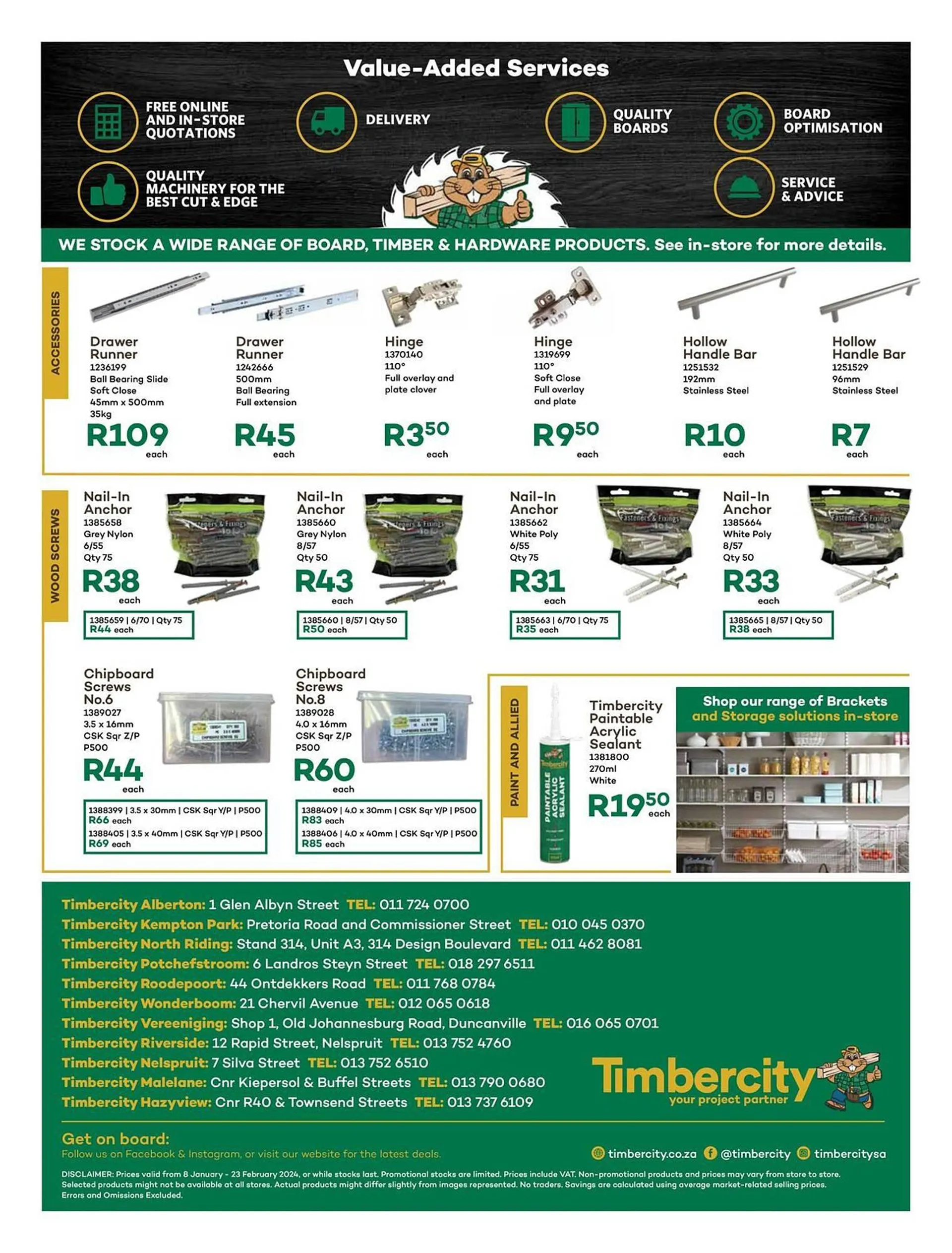 Timbercity catalogue - 8 January 23 January 2024 - Page 2