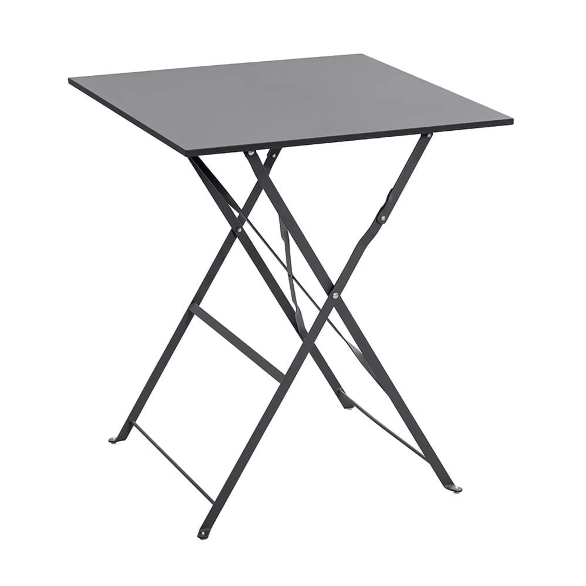 Michael Folding Bistro Table Charcoal Matt Finish