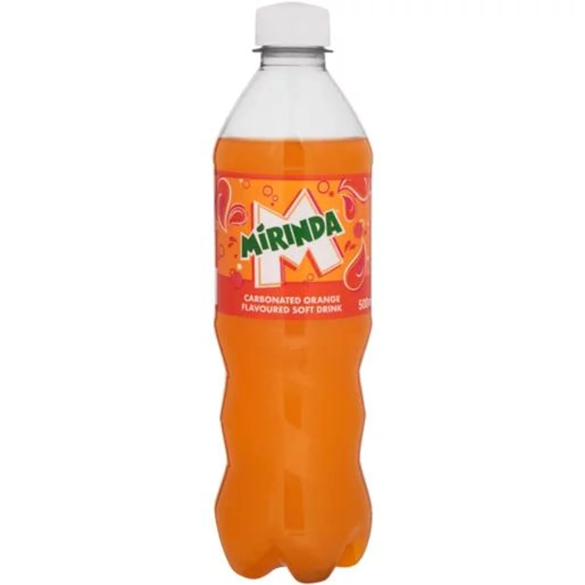 Mirinda Orange Flavoured Soft Drink 500ml