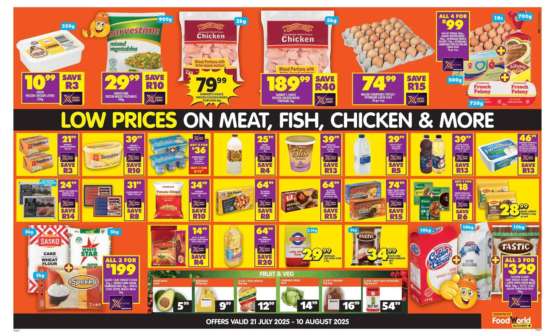 Shoprite catalogue from 26 July to 10 August 2025 - Catalogue Page 1