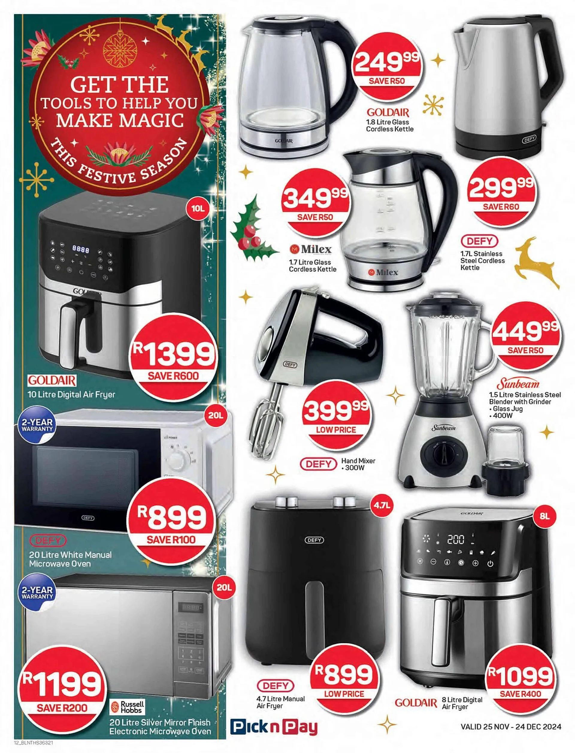 Pick n Pay catalogue from 25 November to 24 December 2024 - Catalogue Page 11