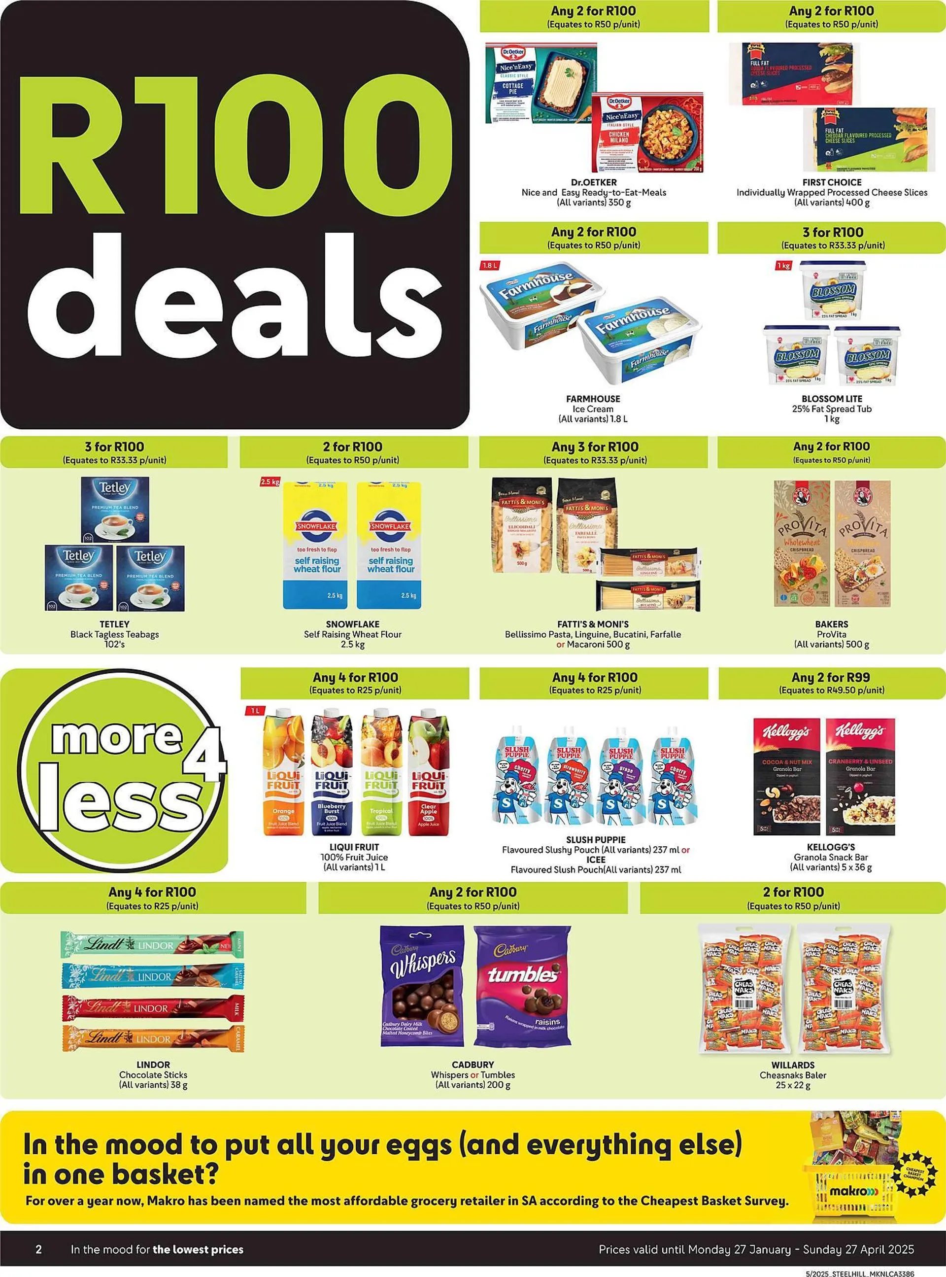 Makro catalogue from 27 January to 27 April 2025 - Catalogue Page 1