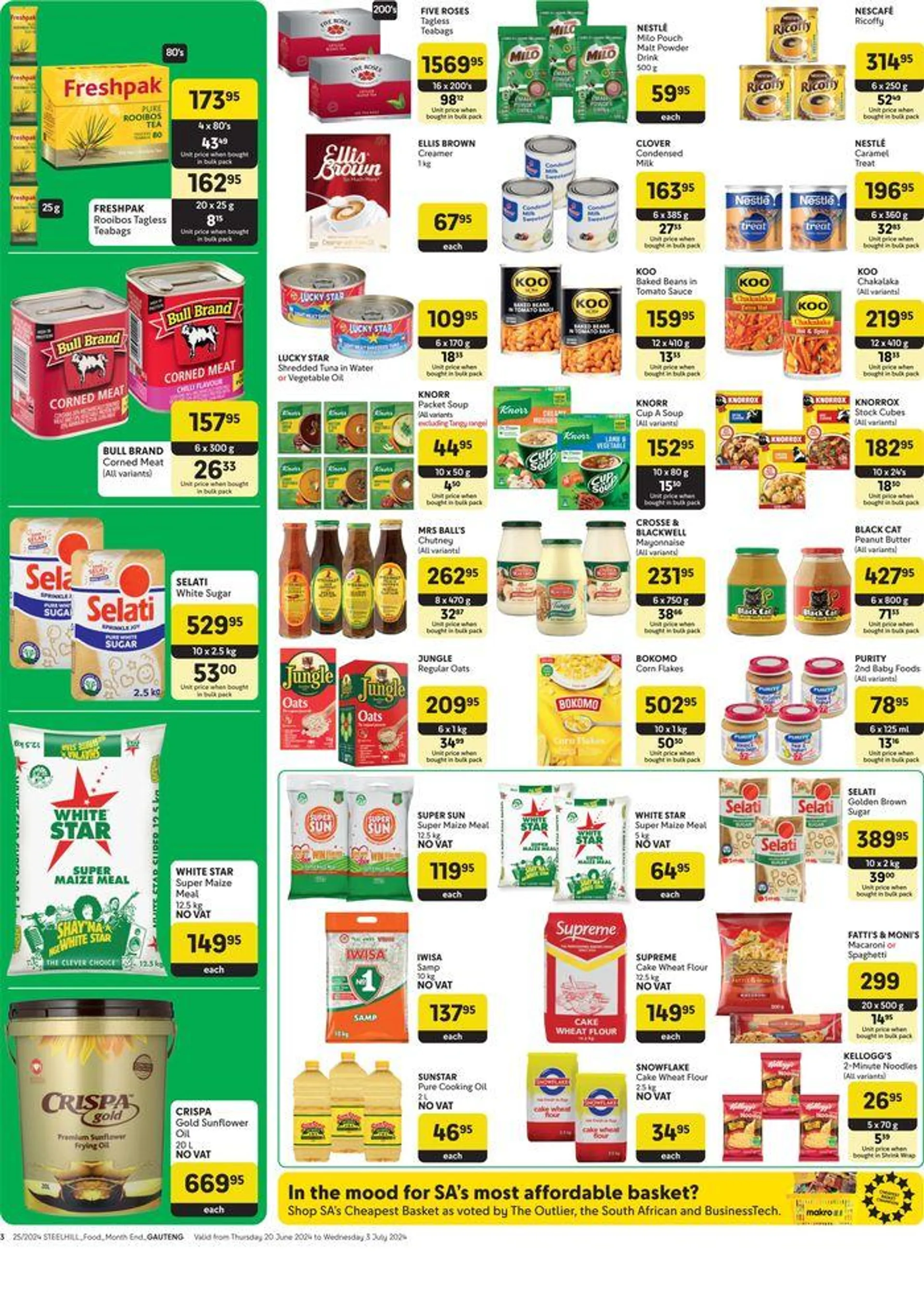 Makro Gauteng : Food from 20 June to 3 July 2024 - Catalogue Page 3