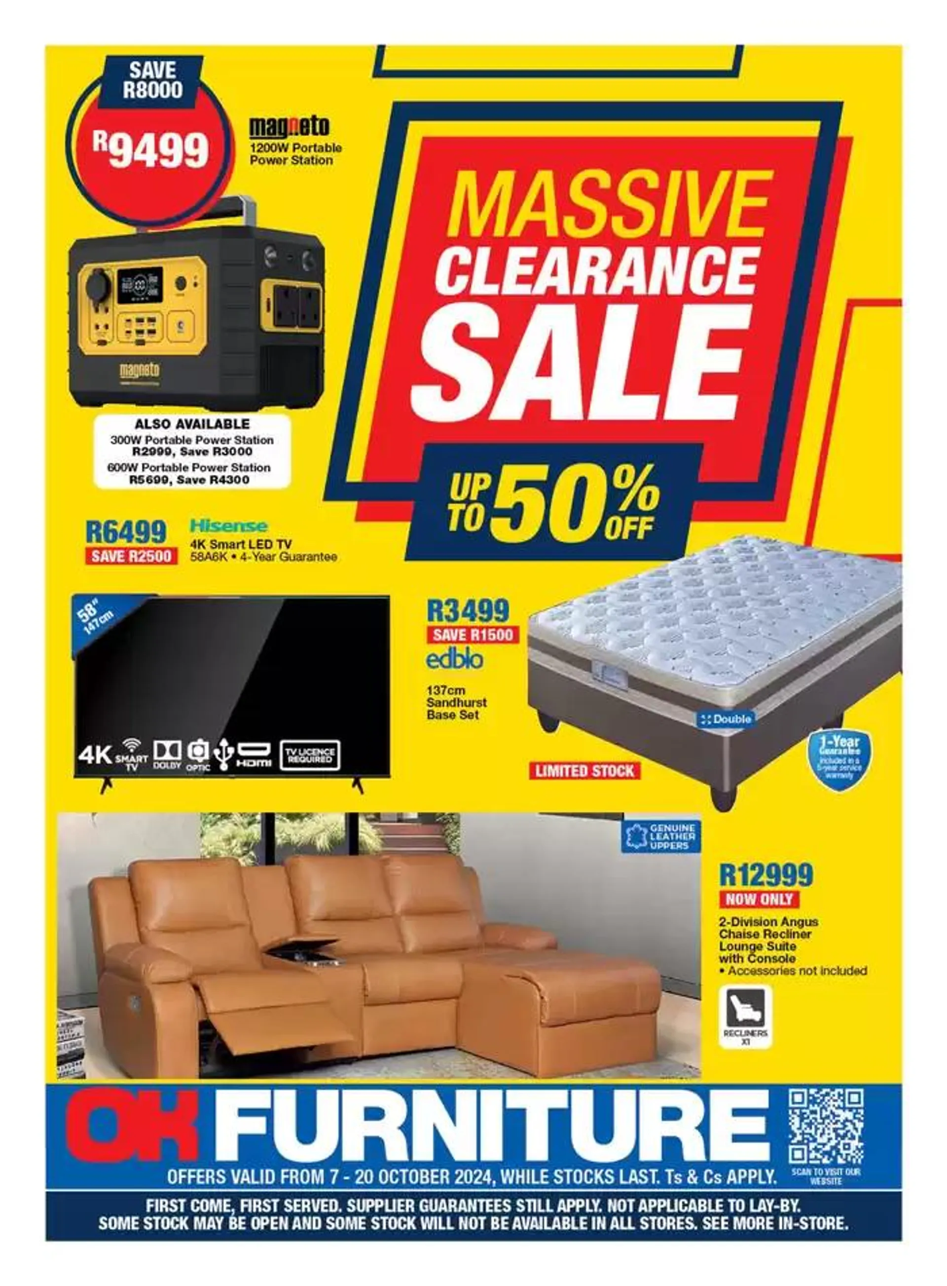 CLEARANCE SALE - 1