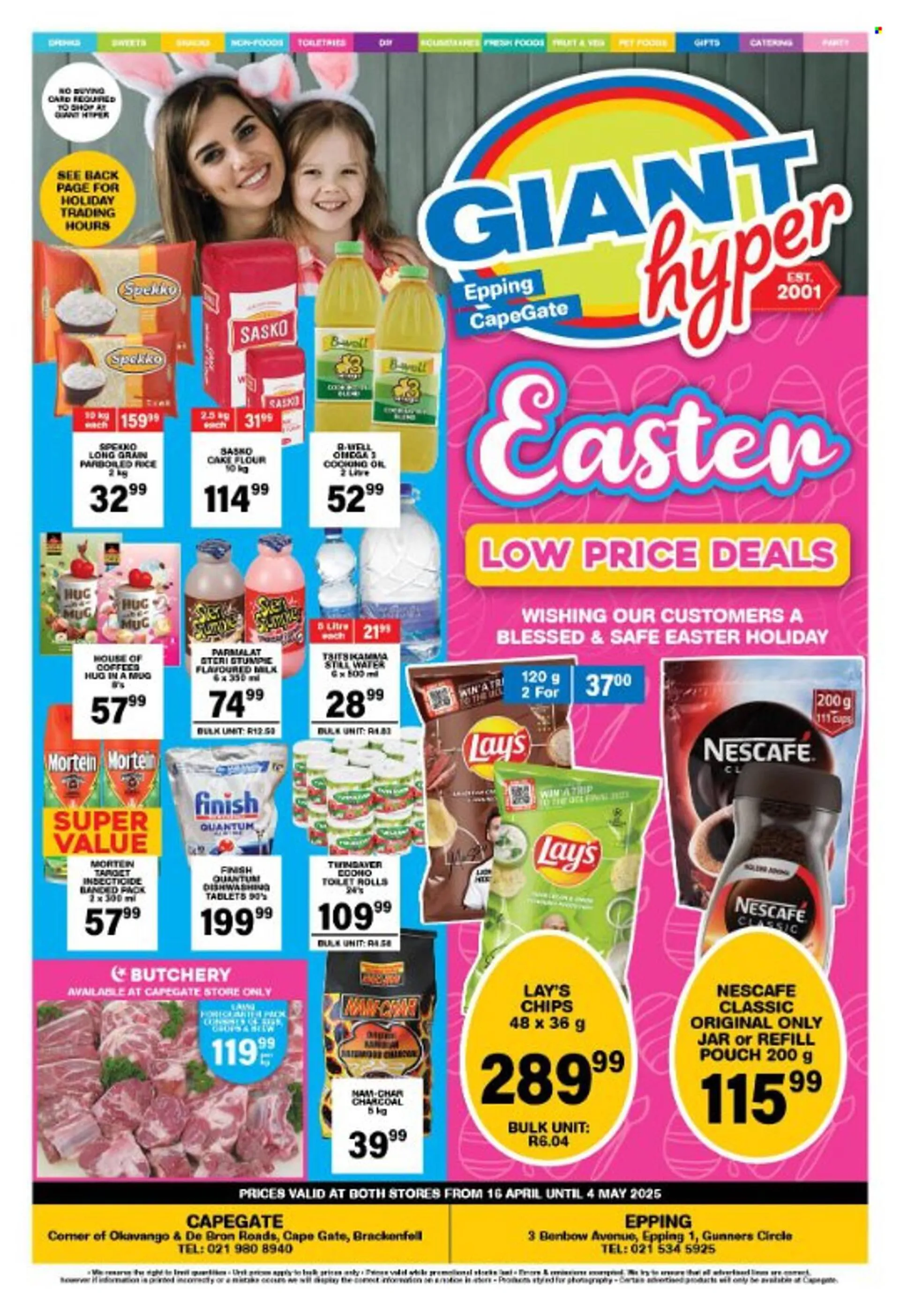 Giant Hyper catalogue from 16 April to 4 May 2025 - Catalogue Page 1
