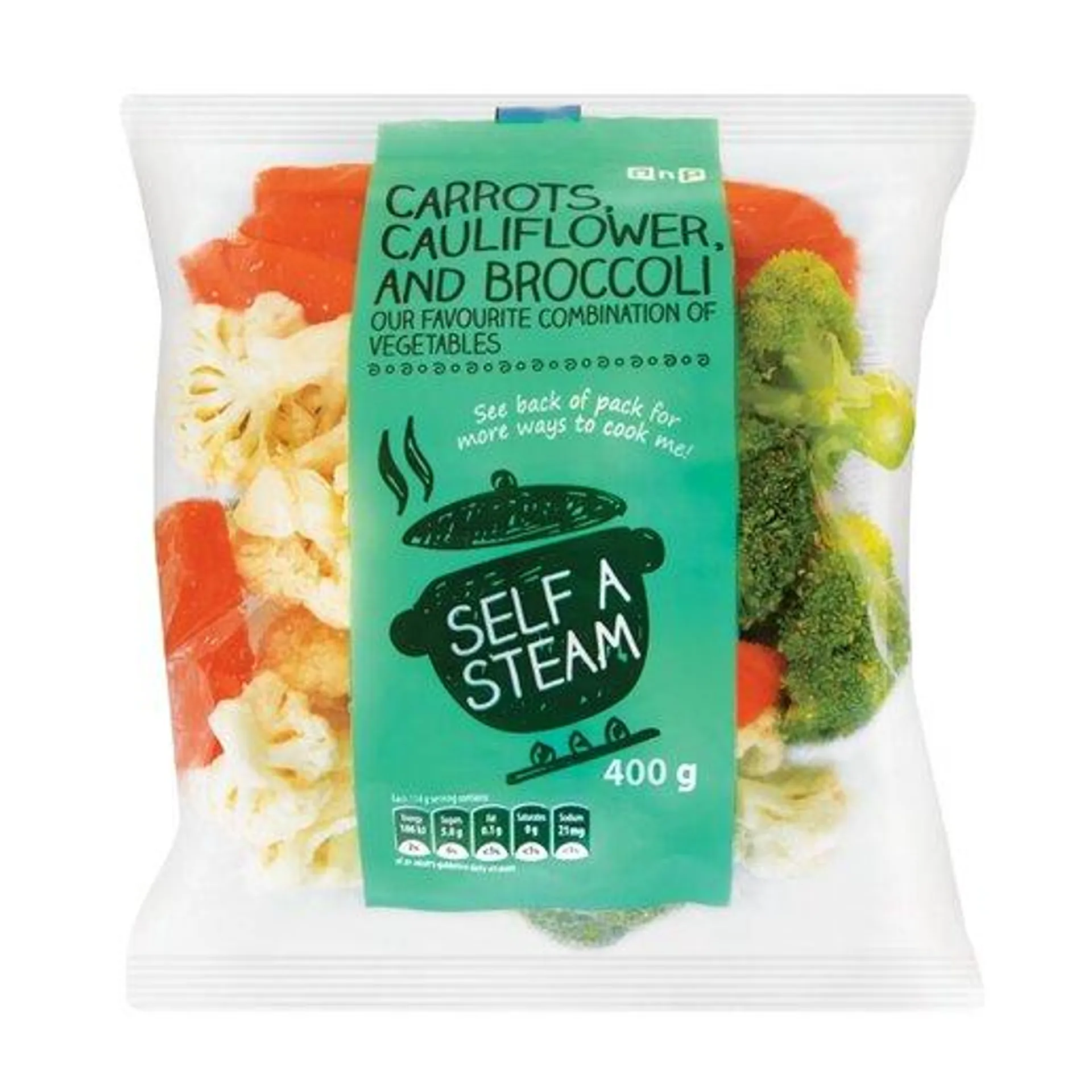 PnP Cauliflower, Broccoli & Carrot 400g