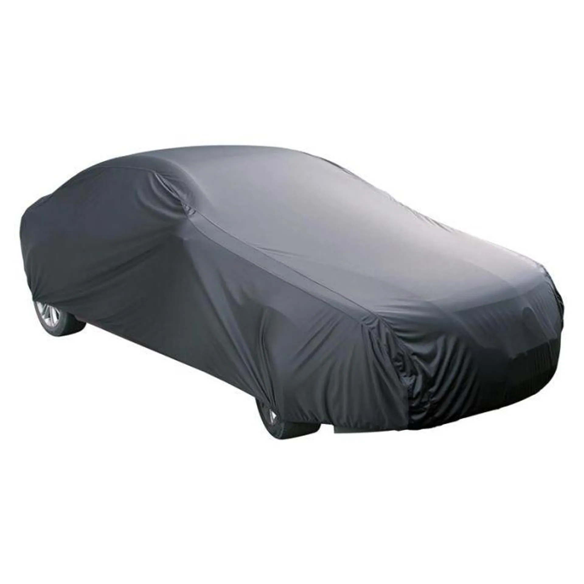 Autogear Universal Stretch Fit Sedan Car Cover Black