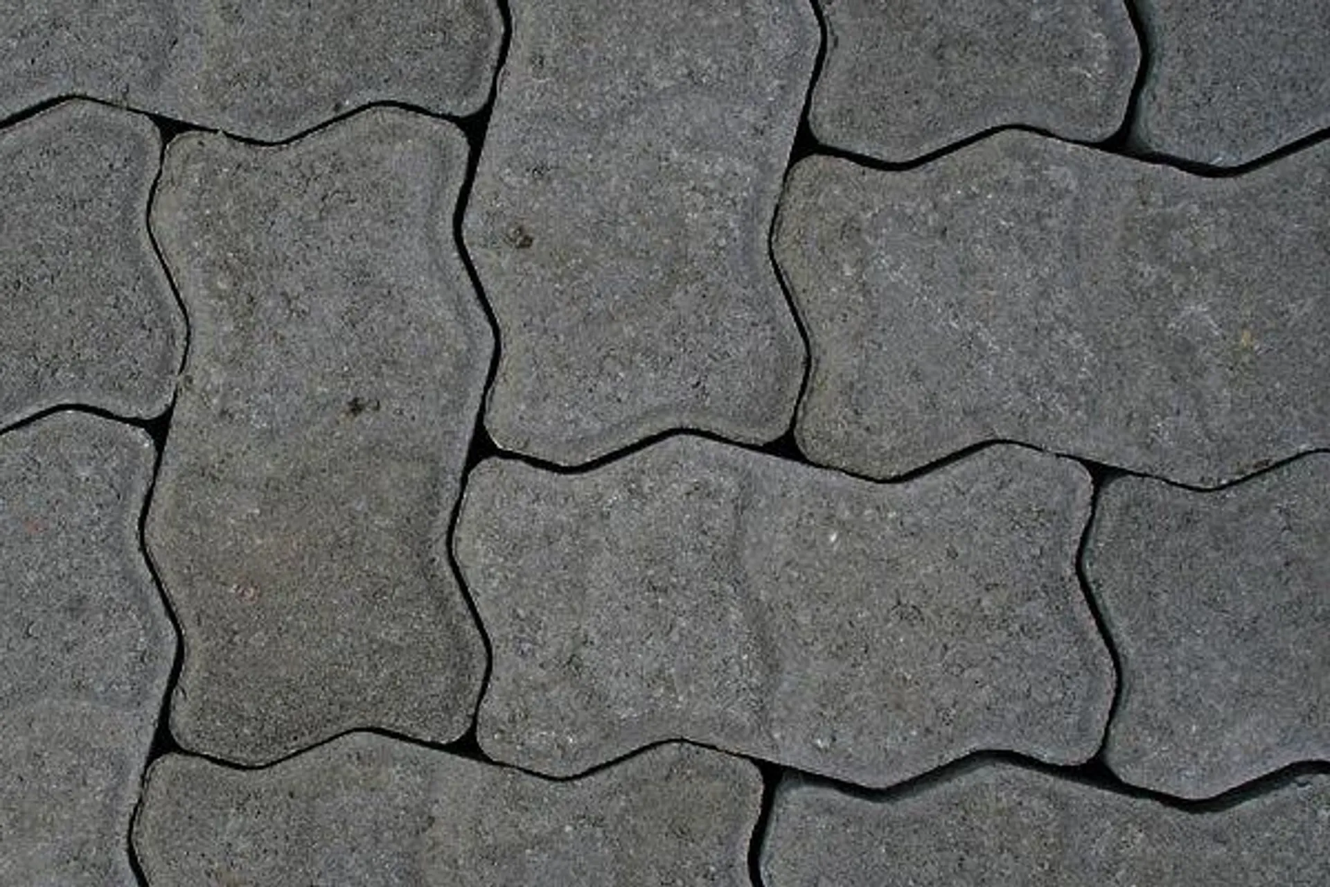 Paver Interlocking 60mm Charcoal