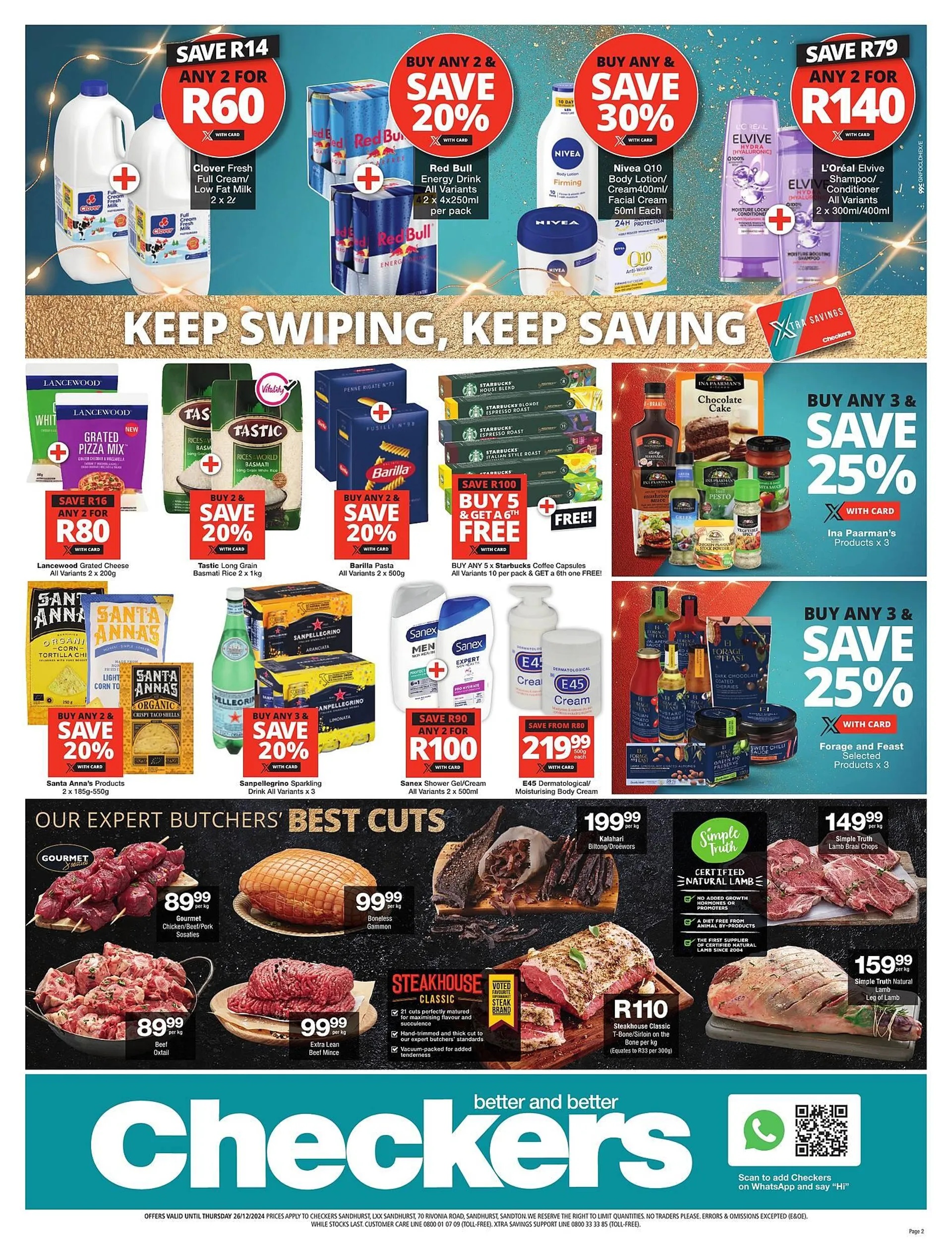 Checkers catalogue from 10 December to 26 December 2024 - Catalogue Page 2