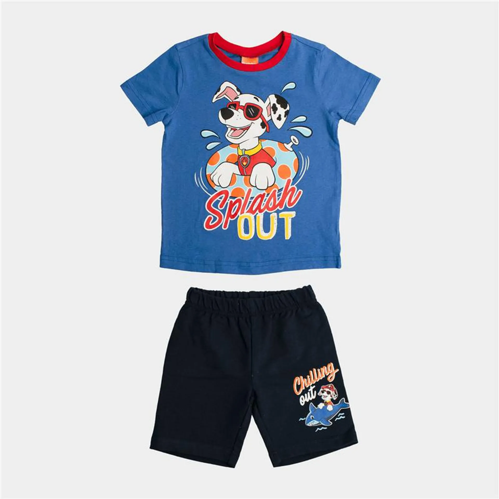 Boy's Character Group Blue Paw Patrol Short Sets