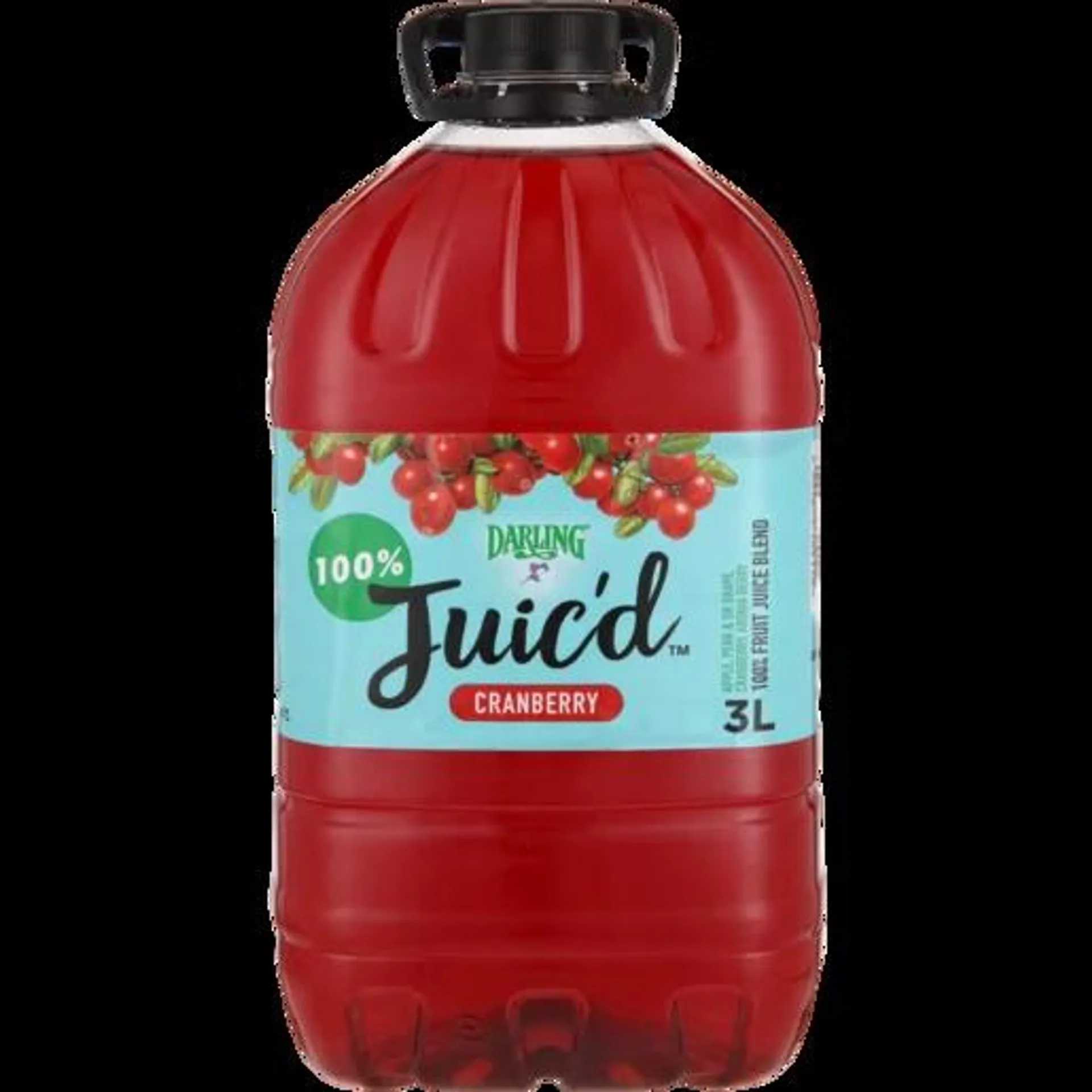 Darling Juic'd 100% Cranberry Juice 3L