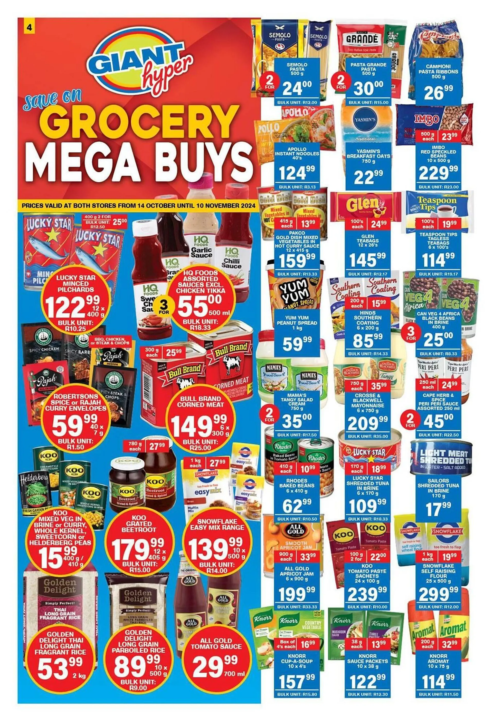 Giant Hyper catalogue from 14 October to 10 November 2024 - Catalogue Page 4