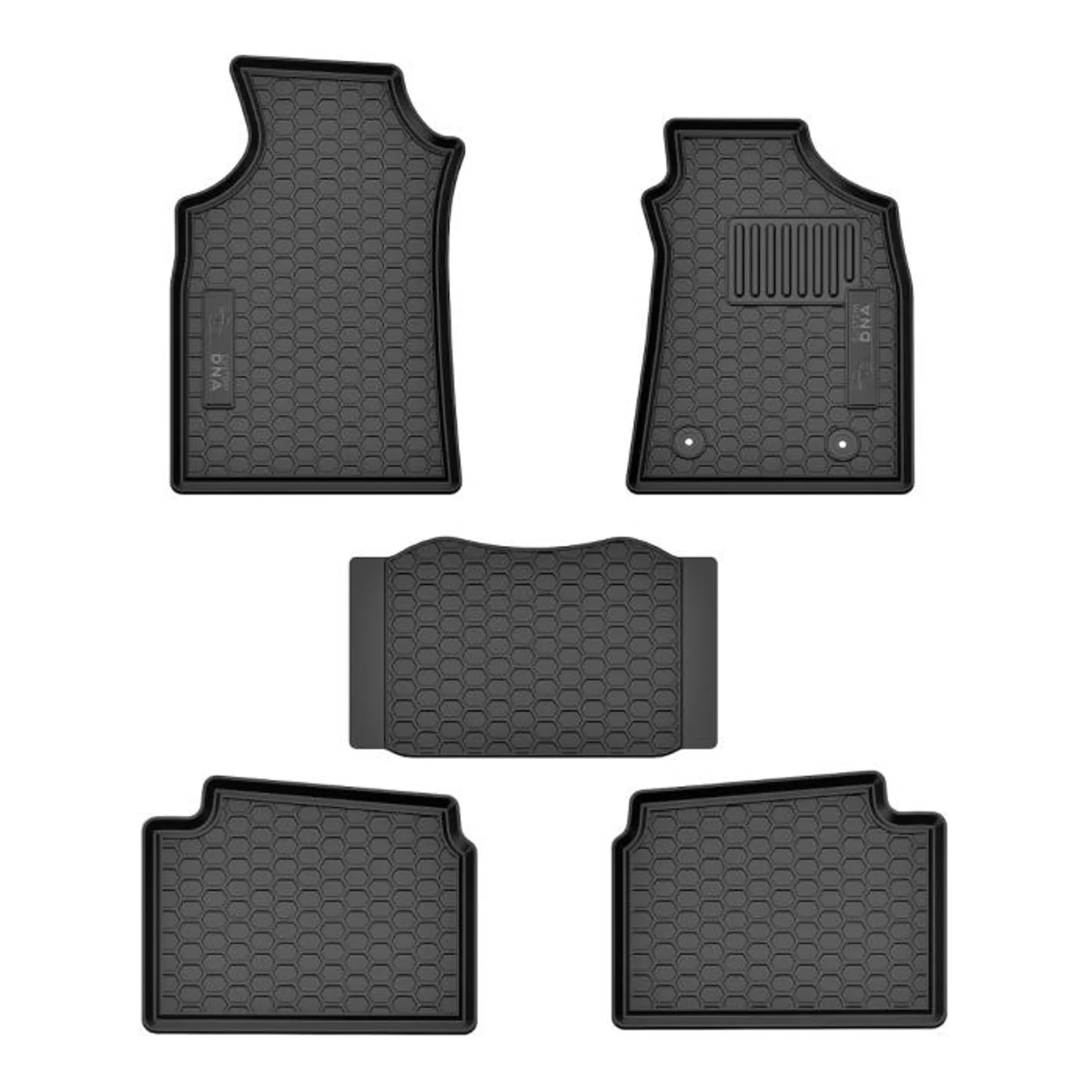 Custom DNA Floor Mat Set Toyota Hilux Extended Cab Year 2011-2016