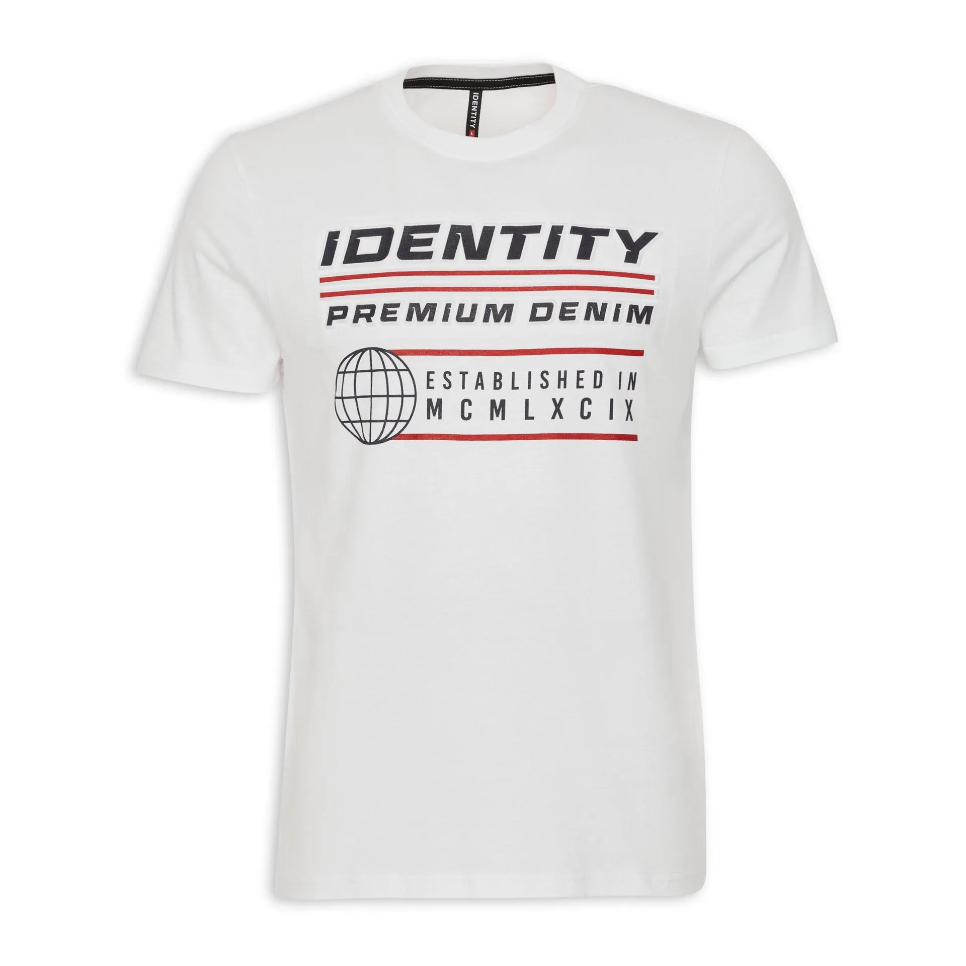 White Branded T-shirt