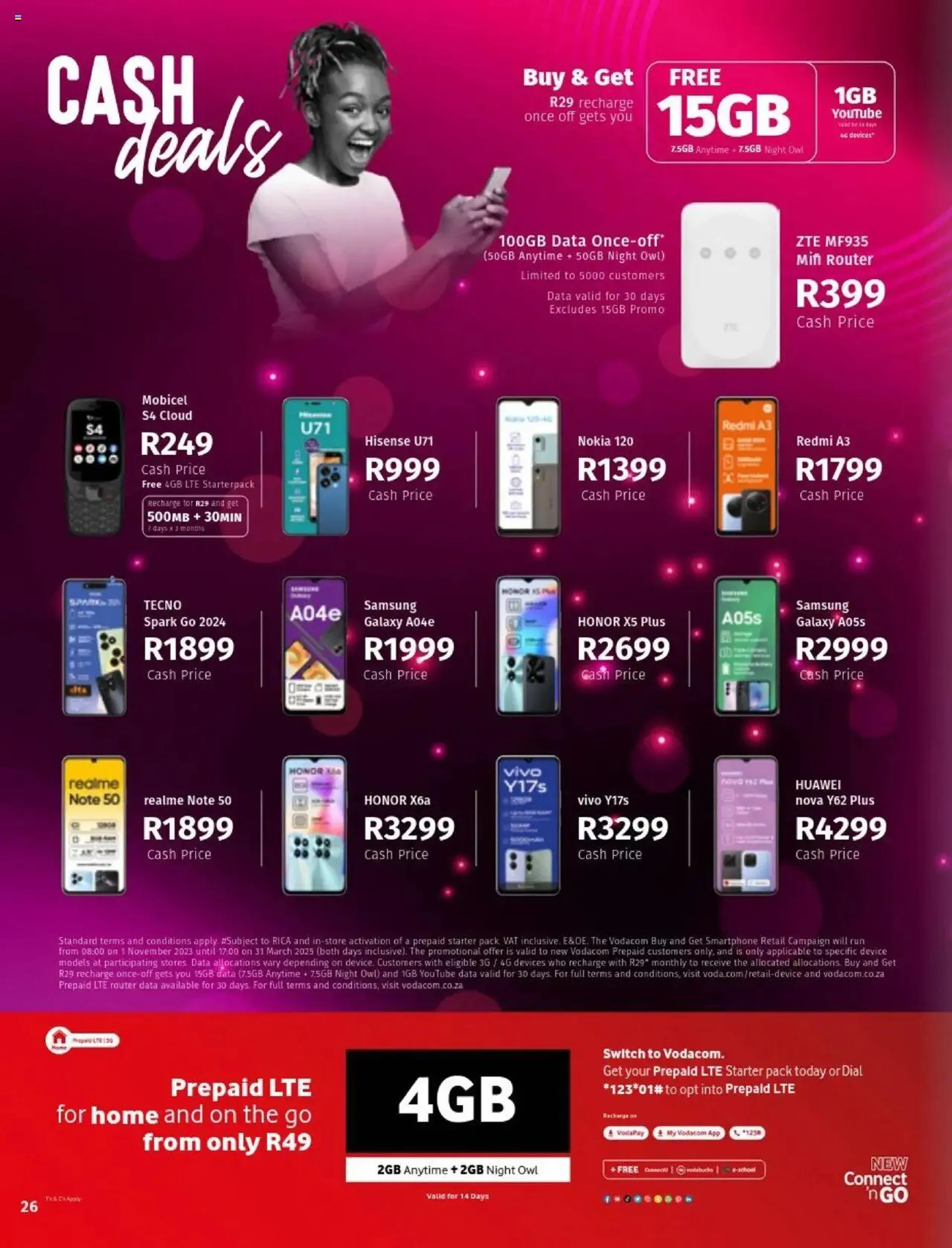 Vodacom Deals from 6 September to 7 October 2024 - Catalogue Page 26