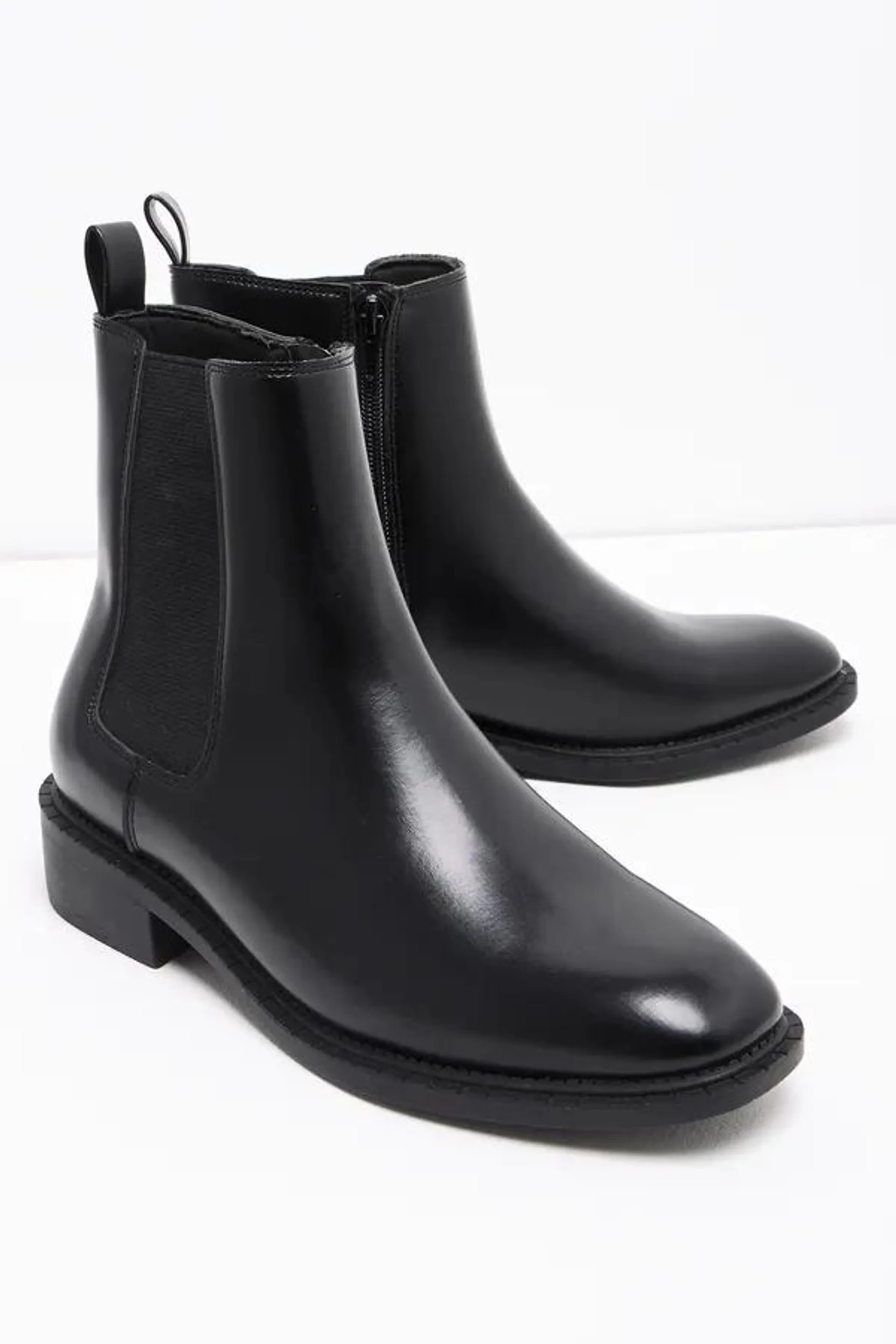 Smart chelsea boot black