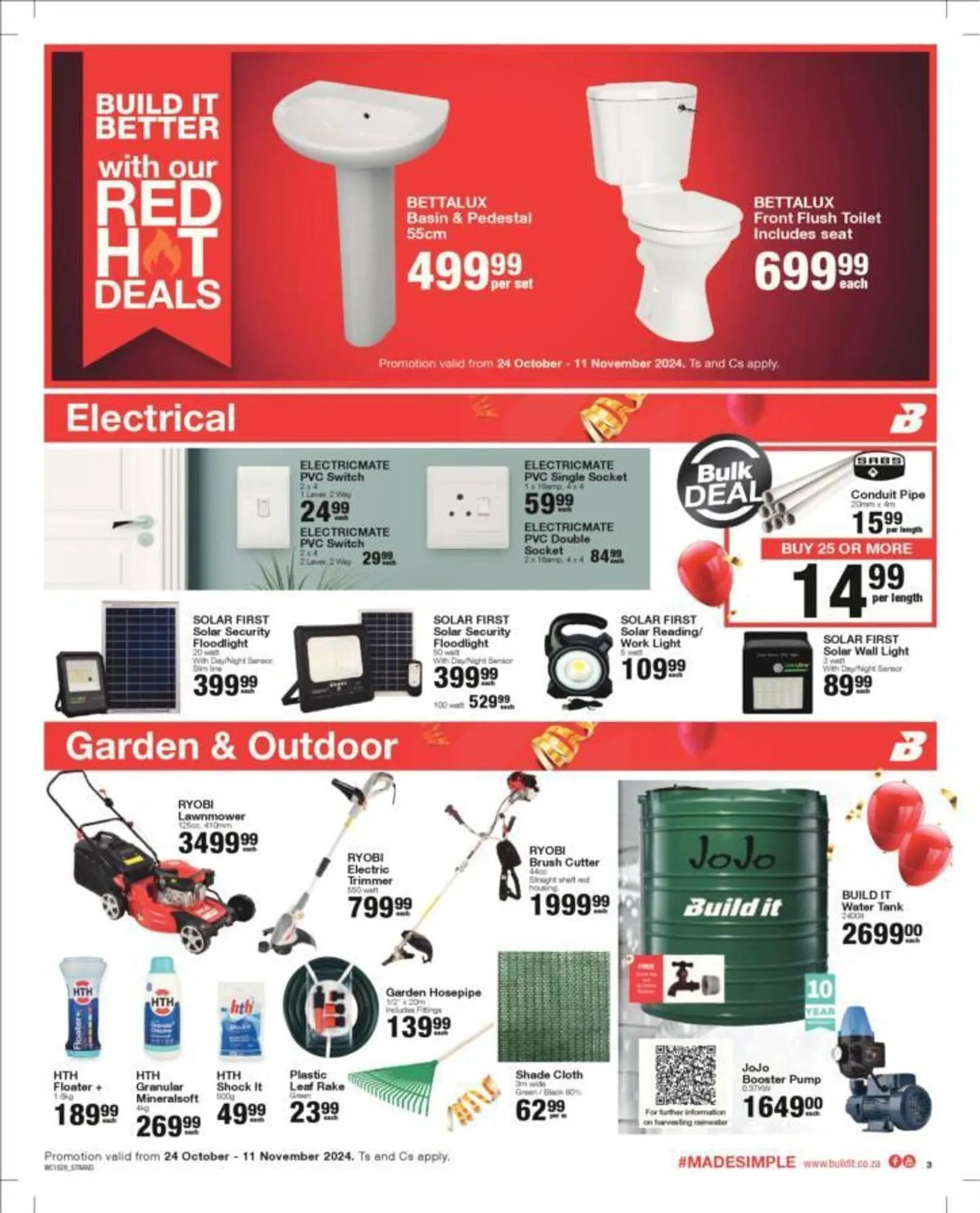 Build It catalogue from 28 October to 11 November 2024 - Catalogue Page 3