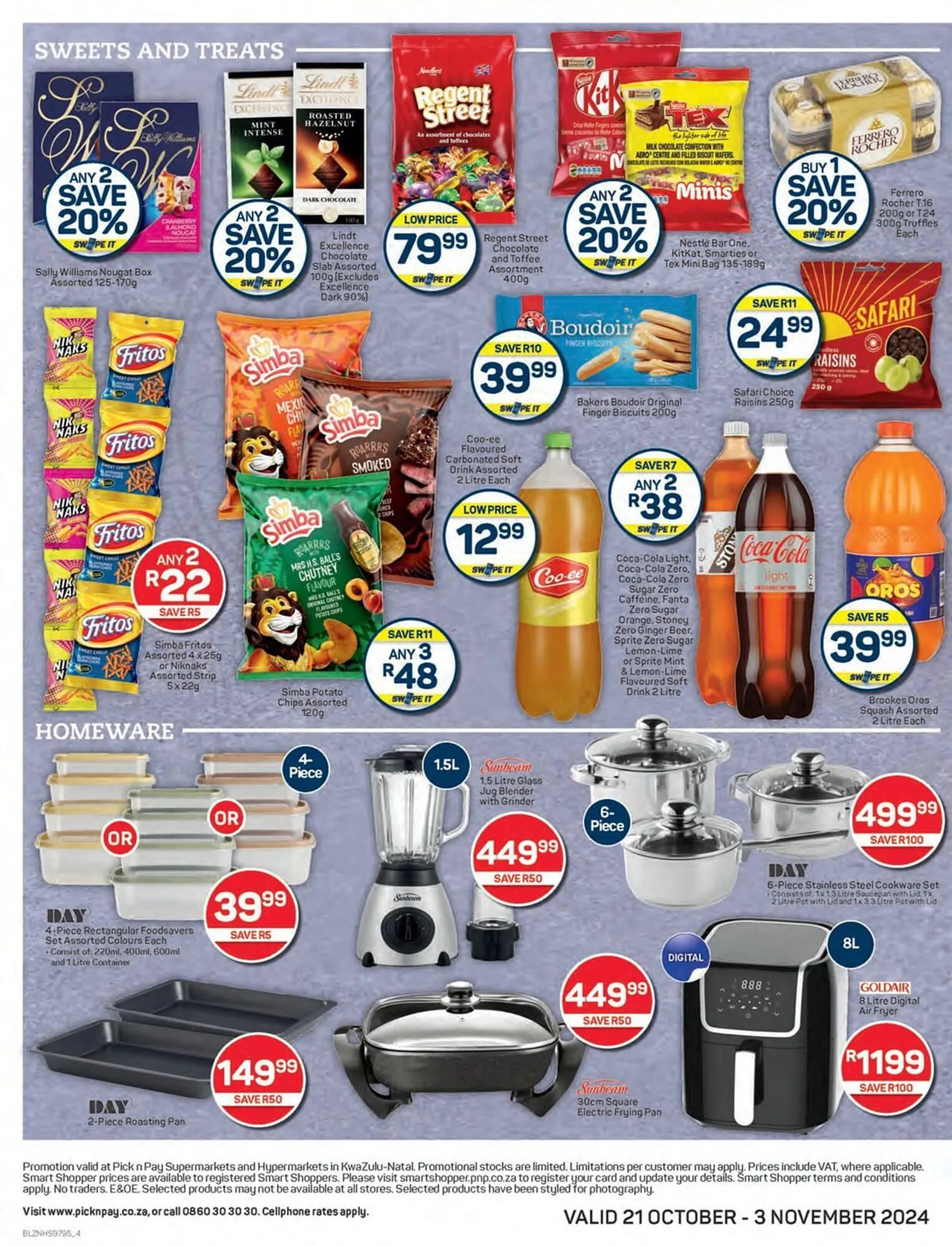 Pick n Pay catalogue from 21 October to 3 November 2024 - Catalogue Page 4