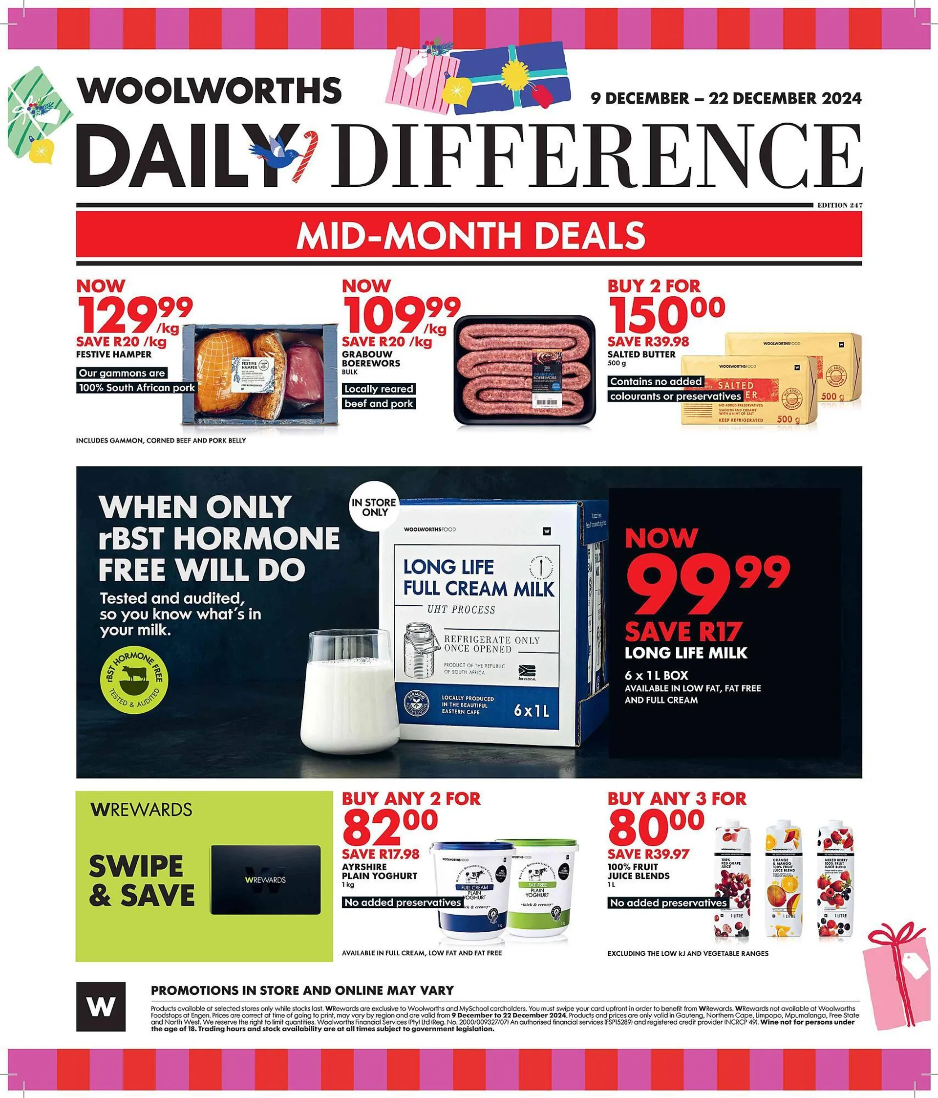 Woolworths catalogue from 9 December to 22 December 2024 - Catalogue Page 8