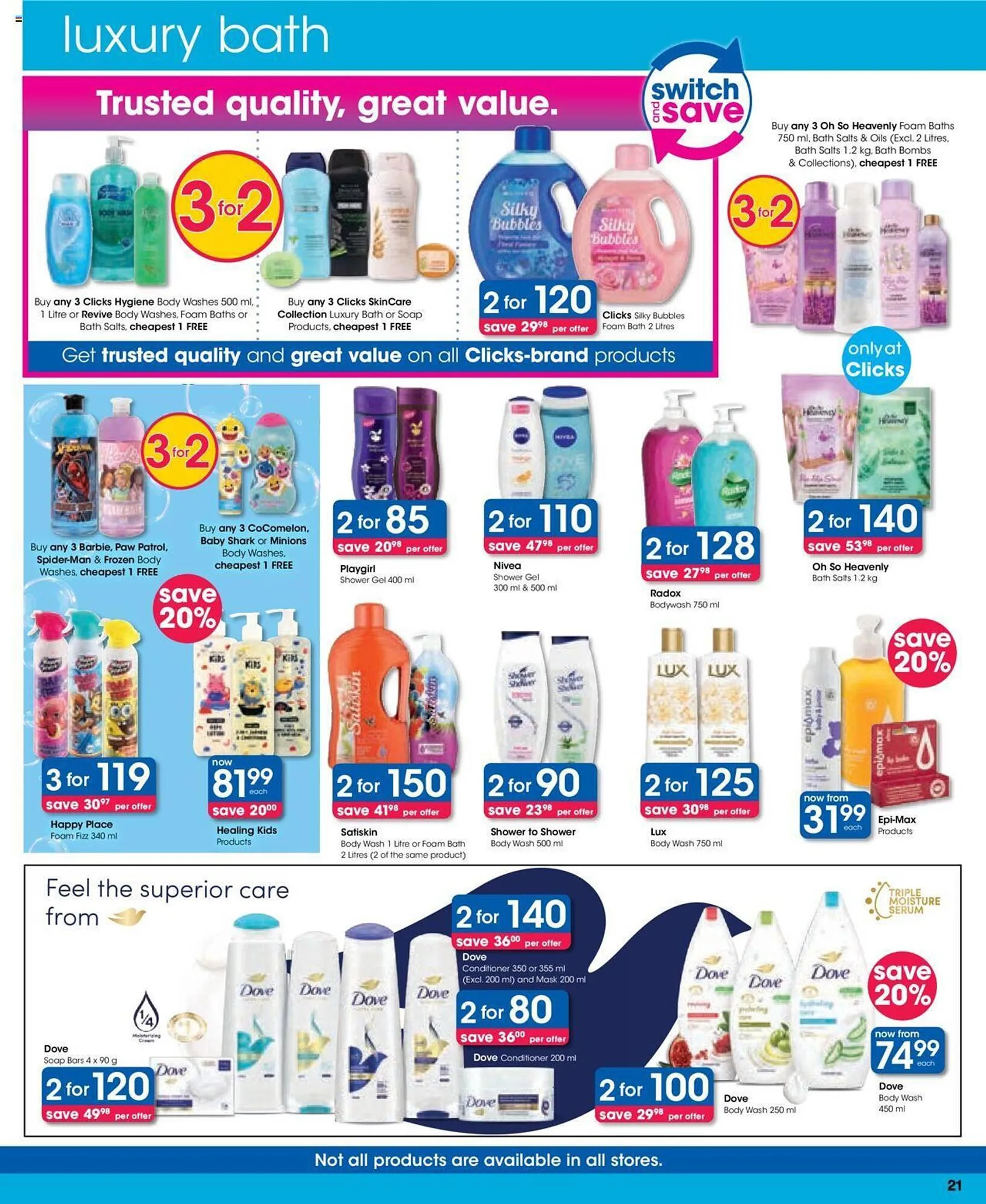 Clicks catalogue from 18 April to 6 May 2024 - Catalogue Page 21