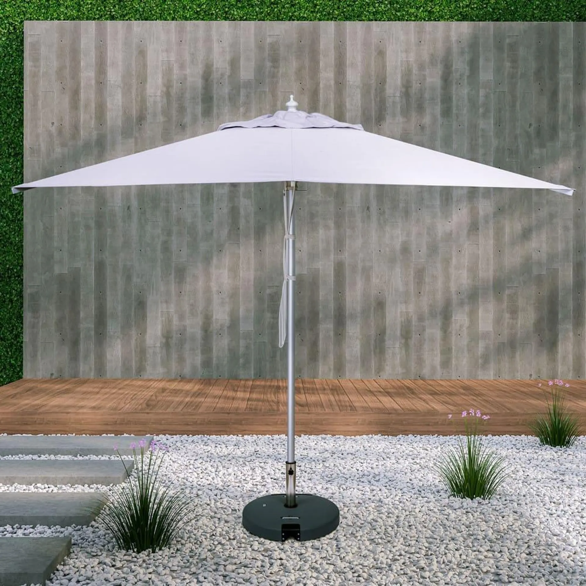 3mx3m Square Aluminium Centre Pole Umbrella