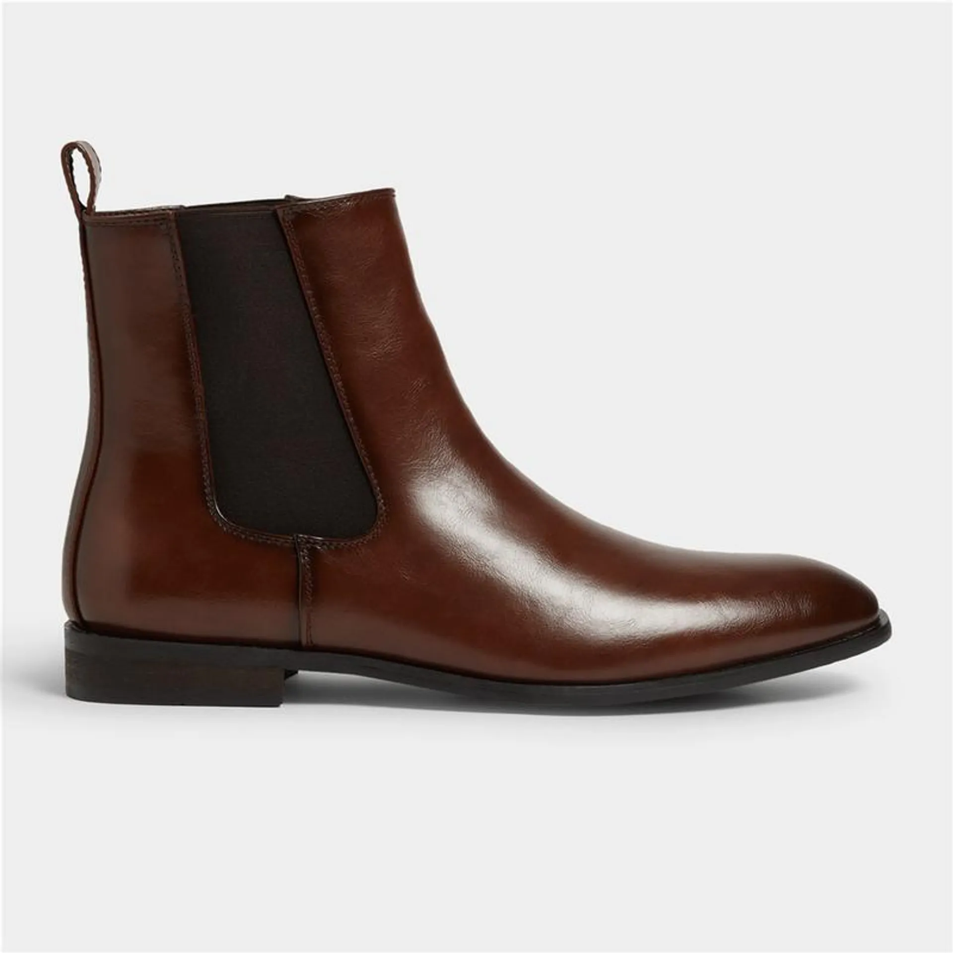 MKM Brown Chelsea PU Boot