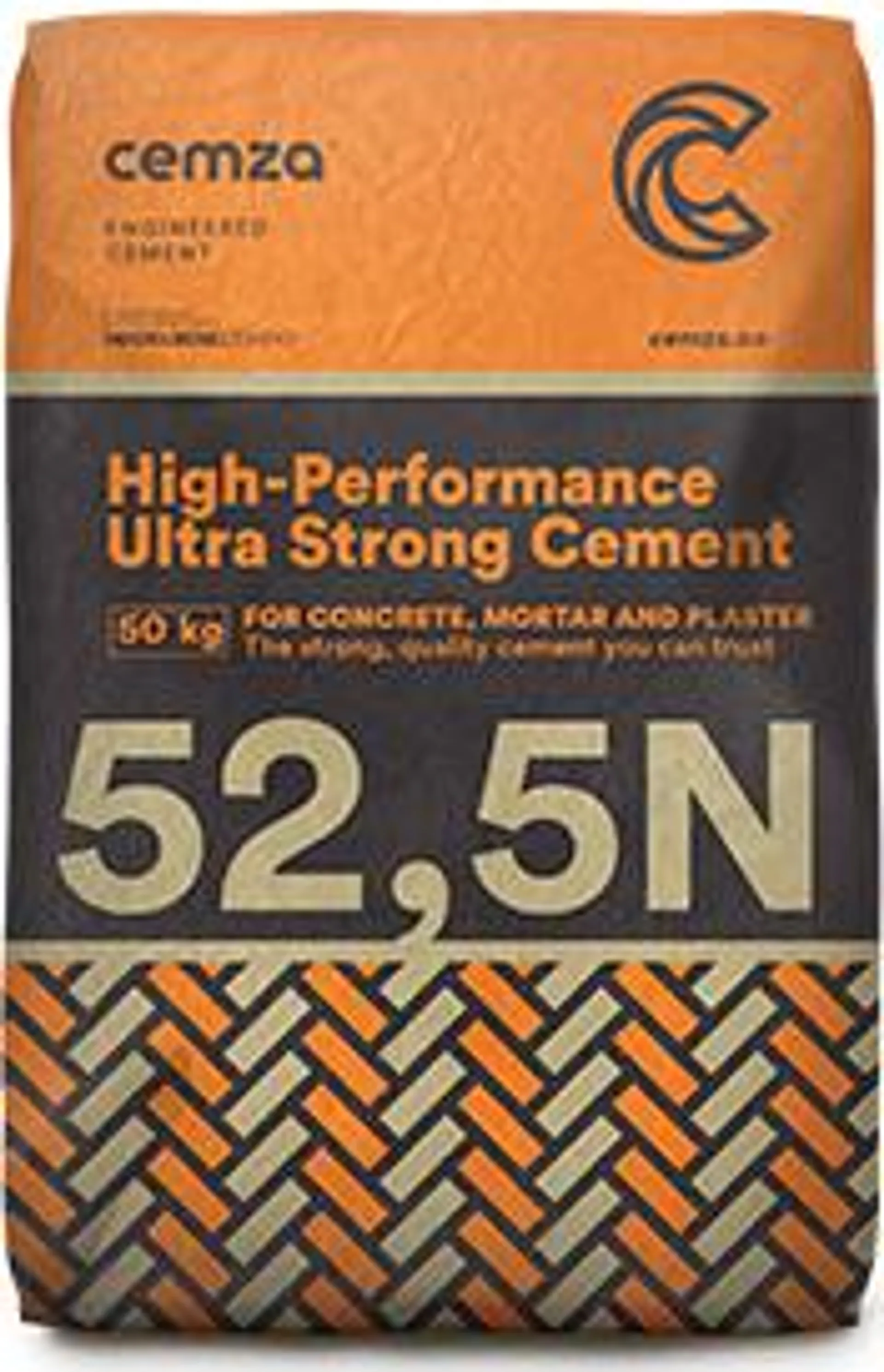 Cemza General Purpose Cement 52.5N 50kg