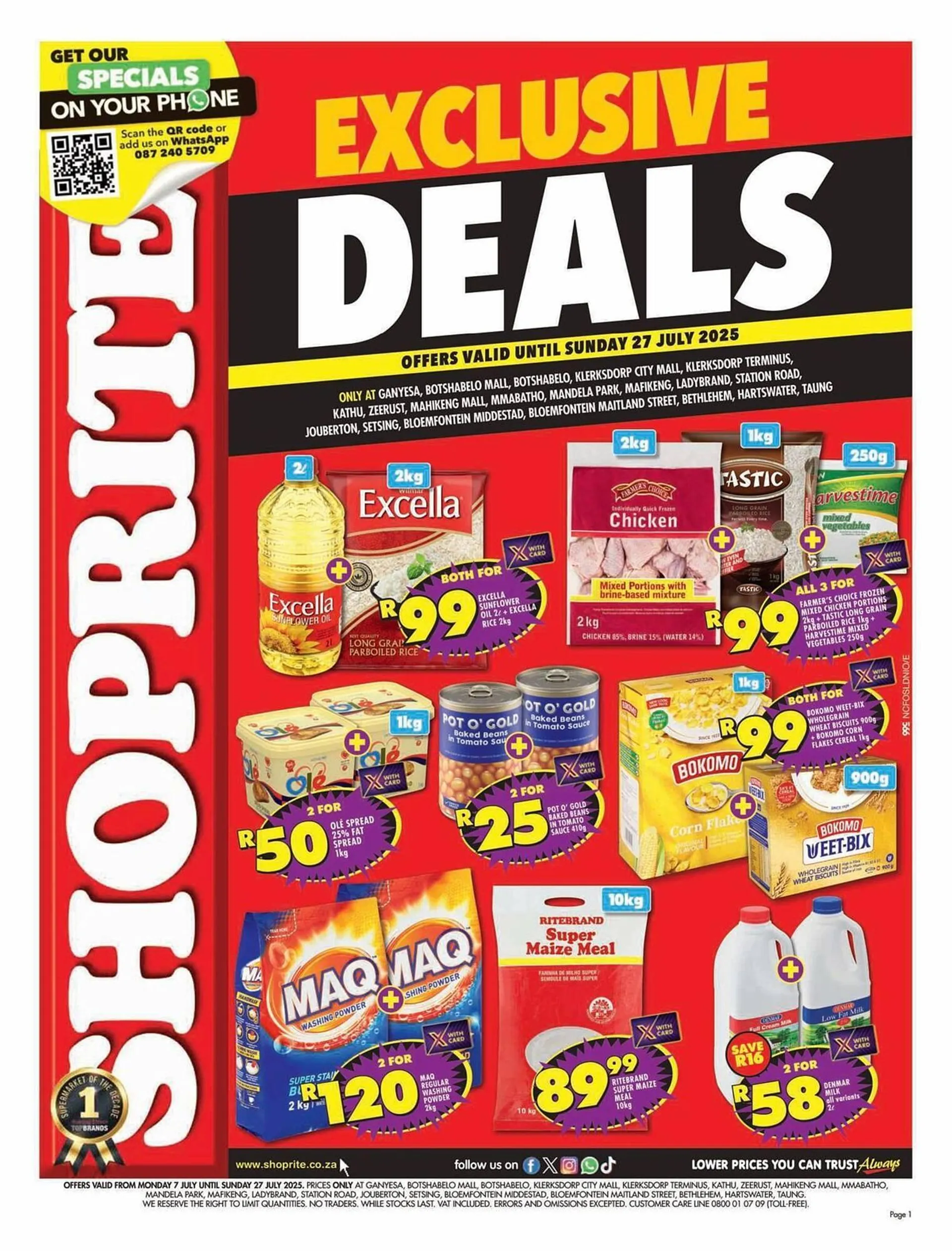 Shoprite catalogue - 1