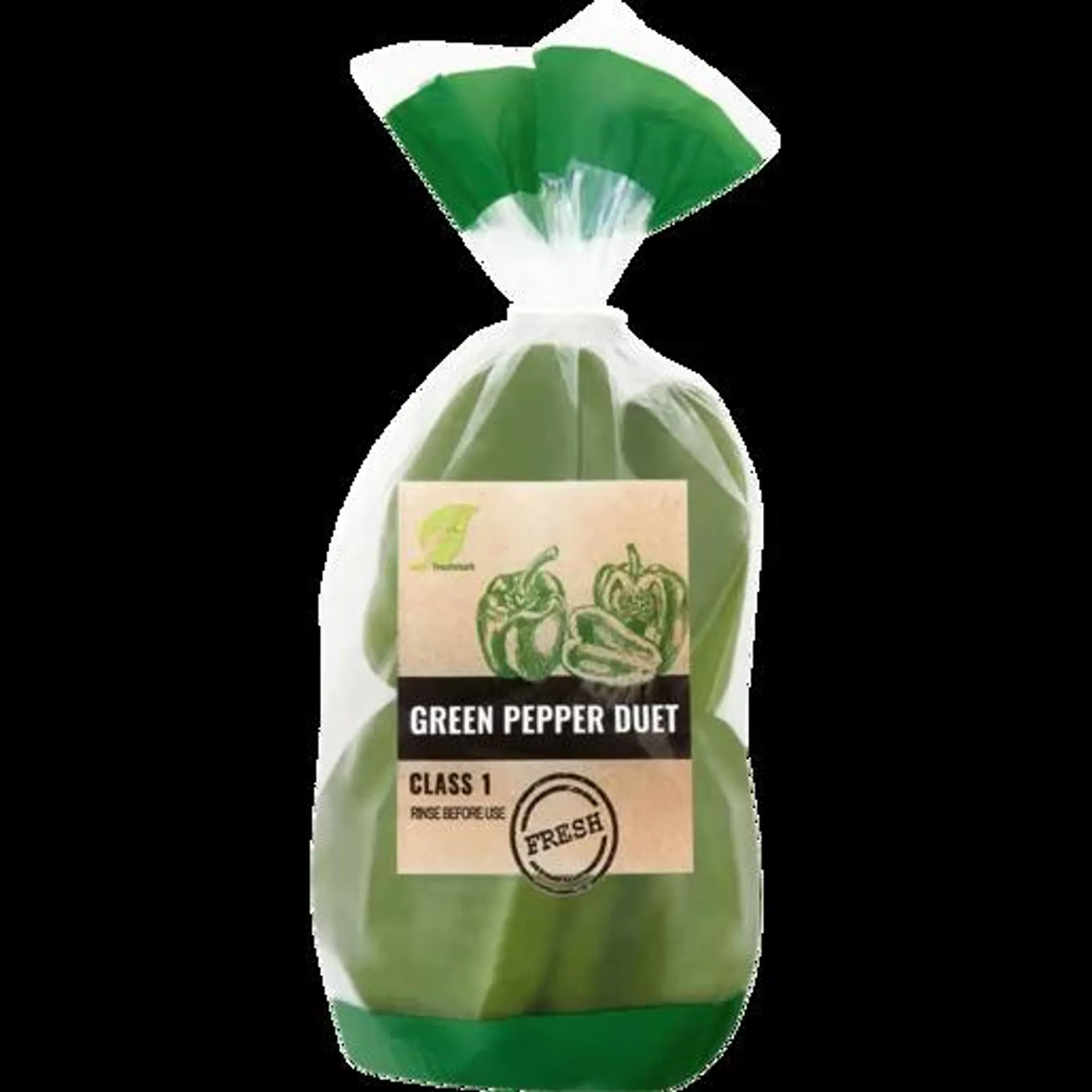 Green Pepper Duet Bag