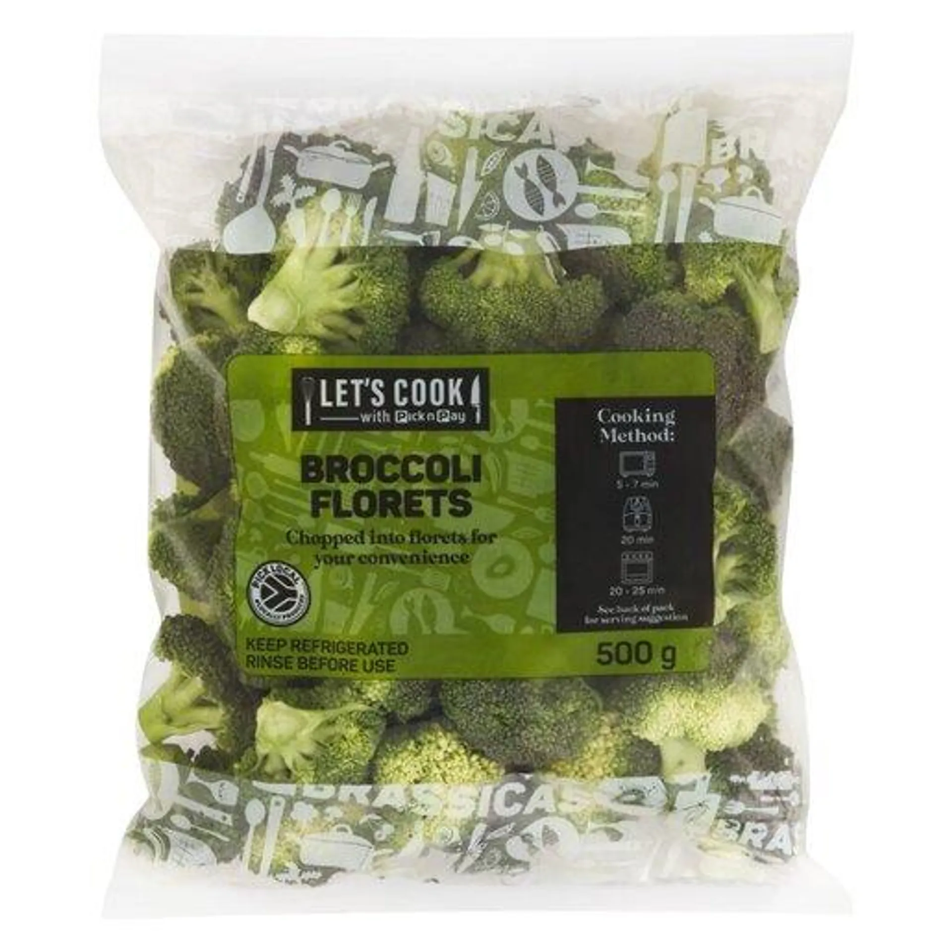 PnP Broccoli Florets 500g