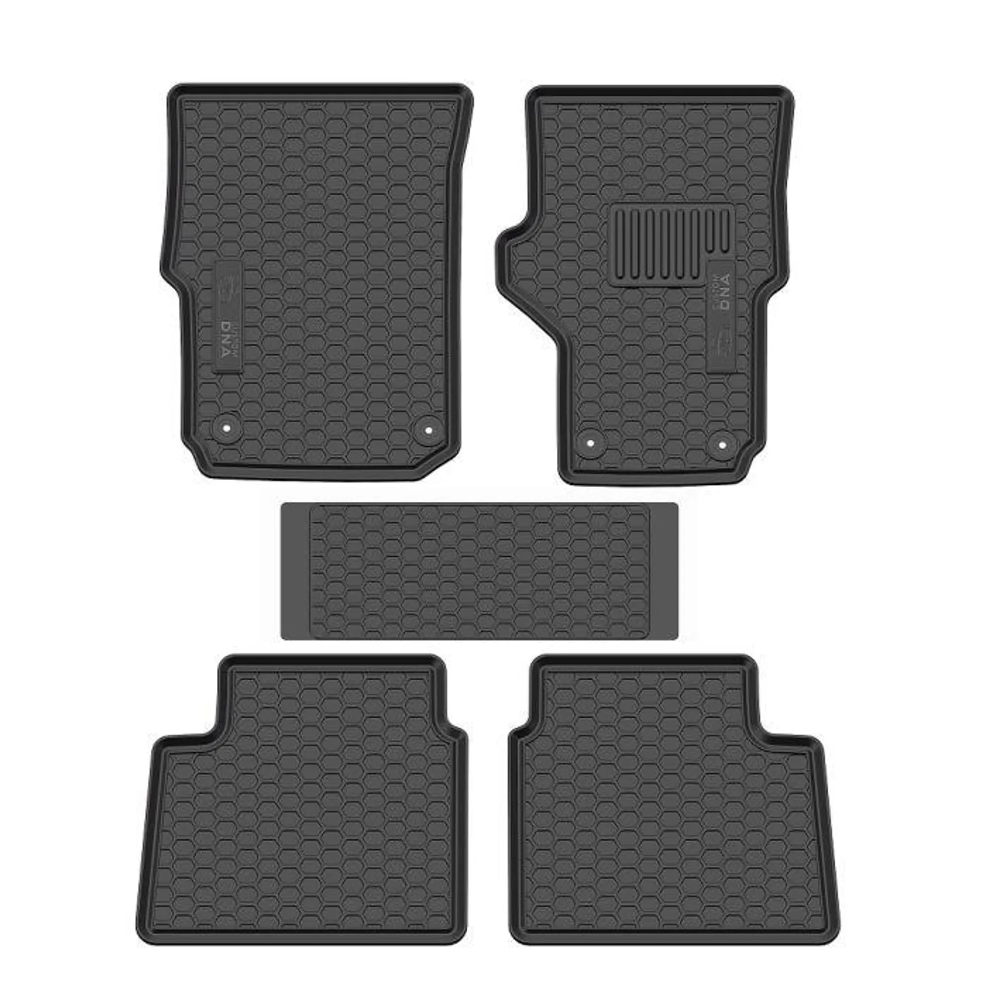 Custom DNA Floor Mat Set Volkswagen Amarok Double Cab Models from 2017-