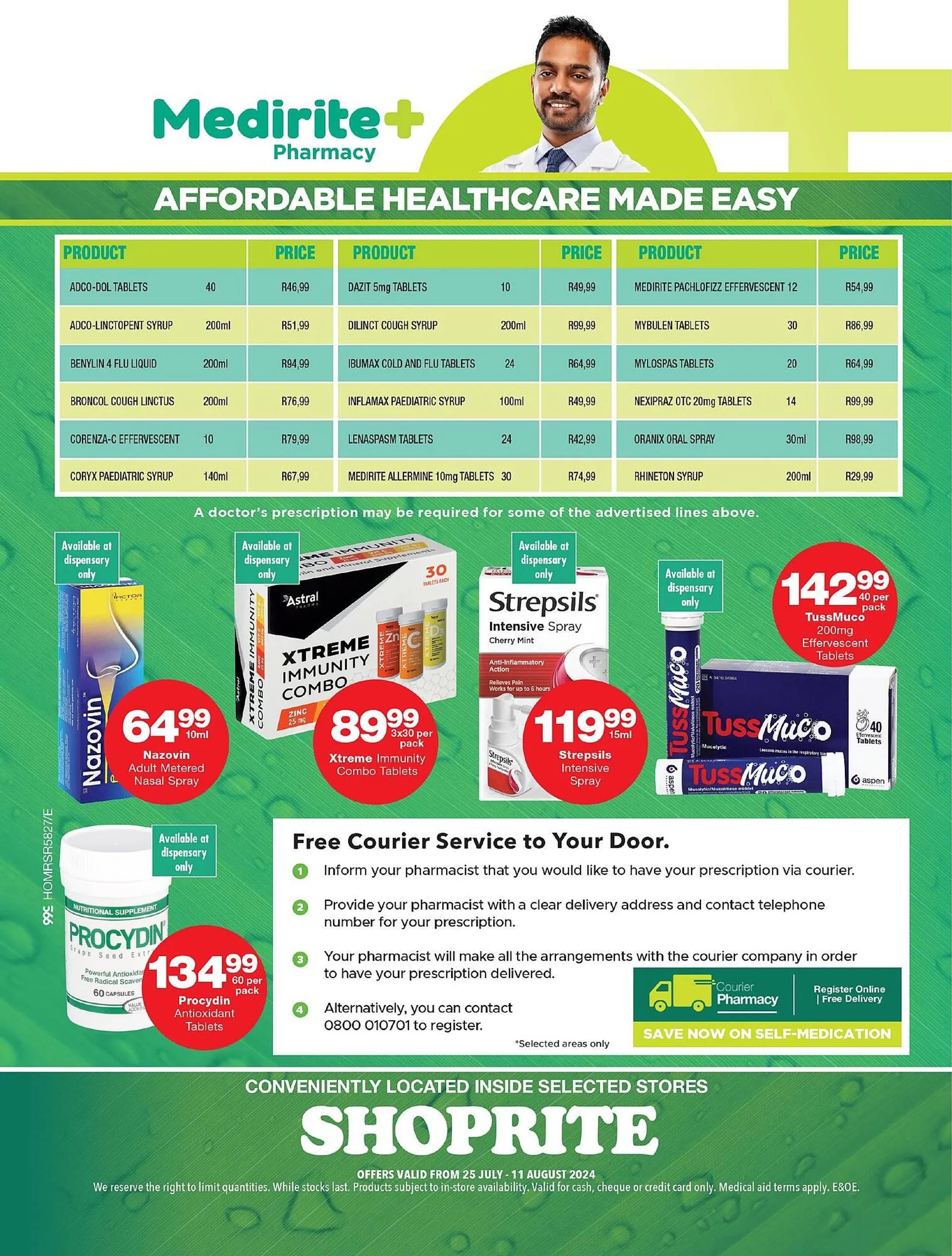 Shoprite catalogue from 25 July to 11 August 2024 - Catalogue Page 4