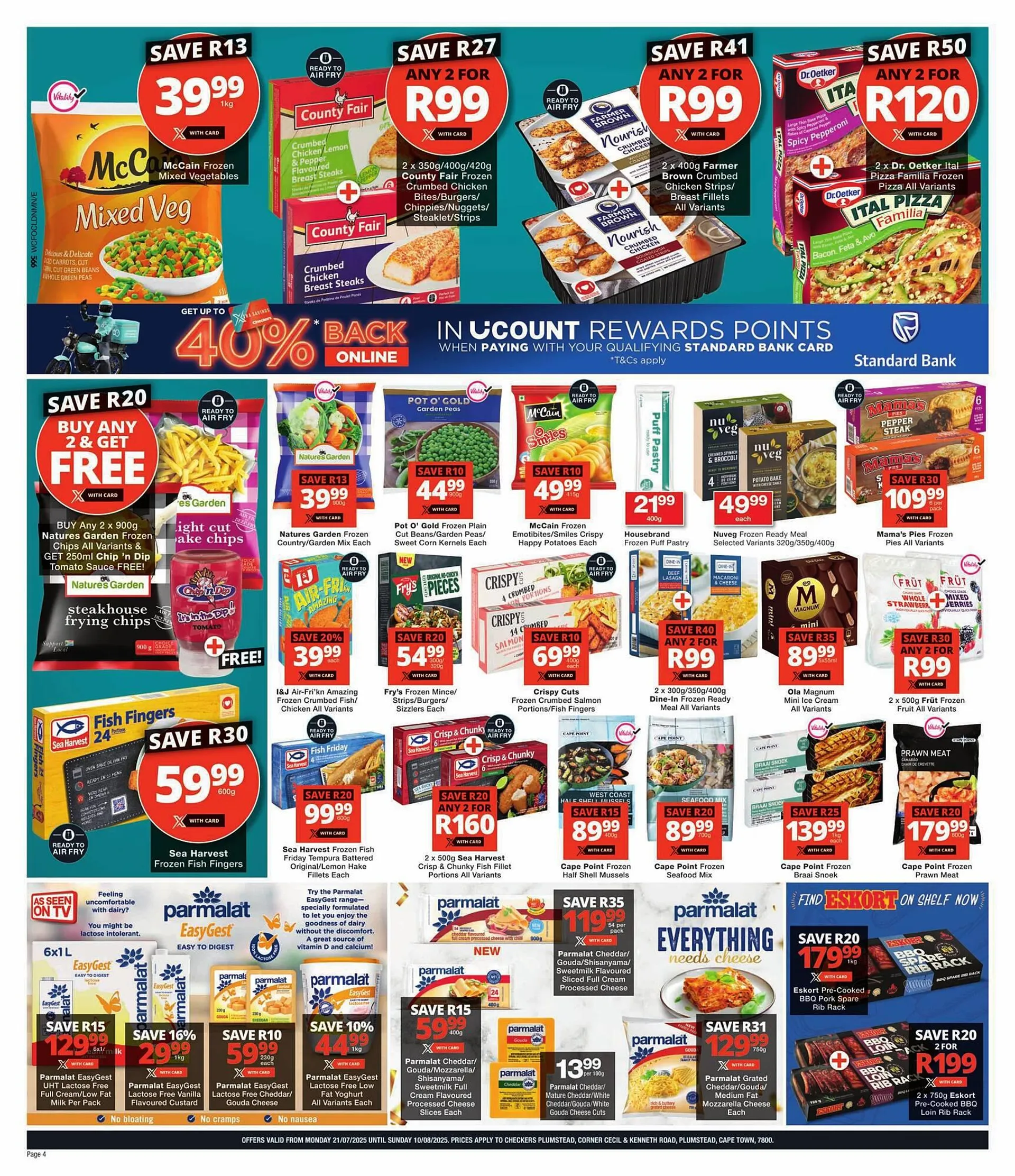 Checkers catalogue from 21 July to 10 August 2025 - Catalogue Page 1
