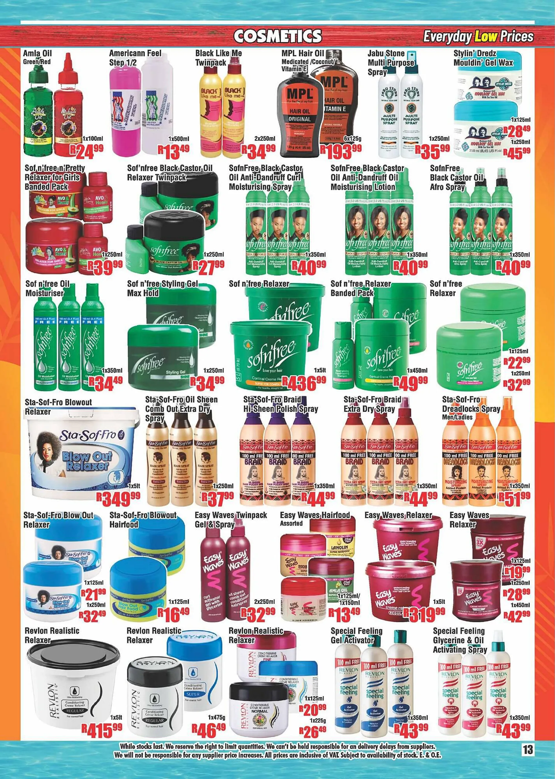 Devland Cash And Carry catalogue from 25 October to 22 November 2023 - Catalogue Page 13