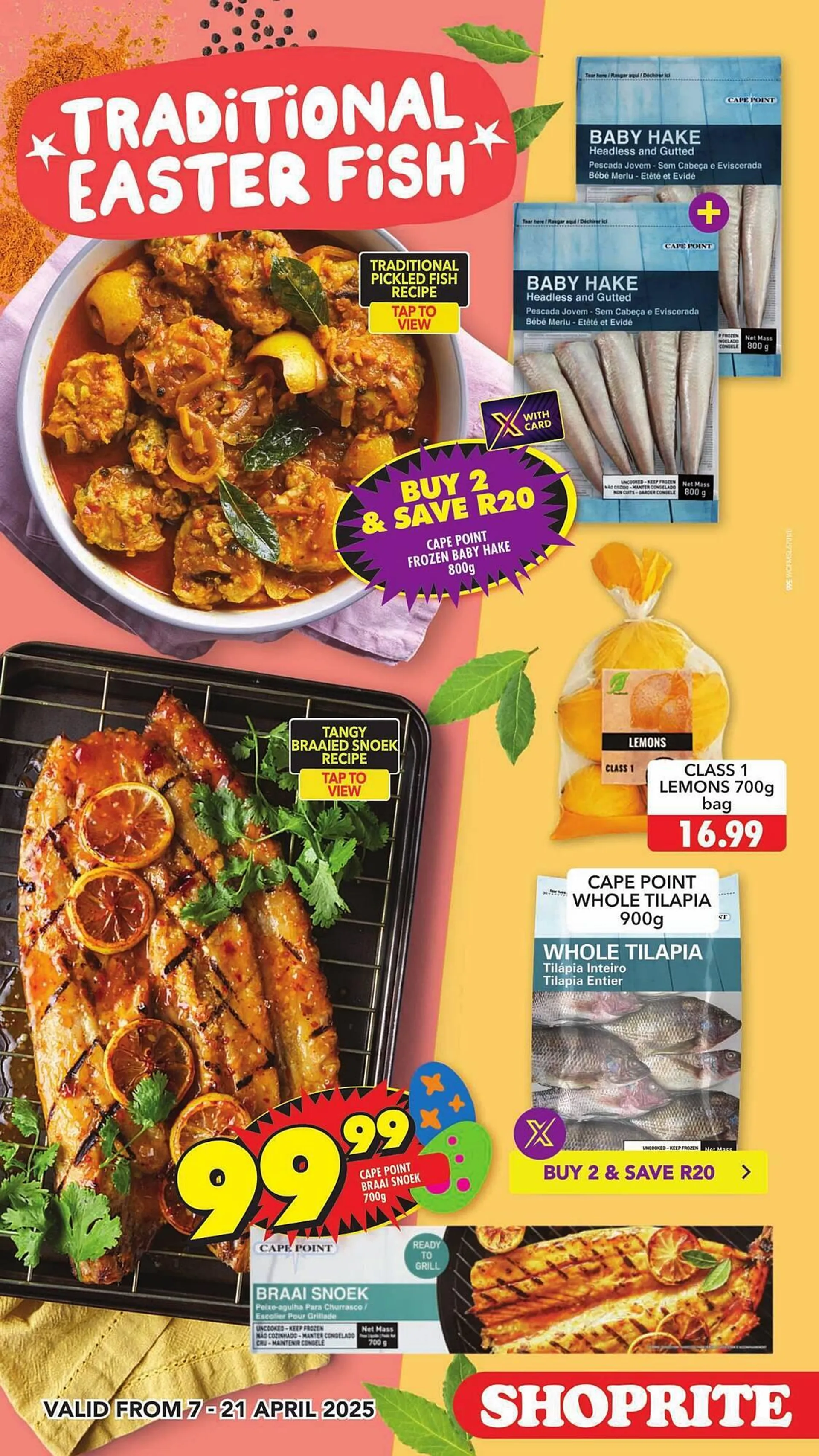 Shoprite catalogue from 7 April to 21 April 2025 - Catalogue Page 1