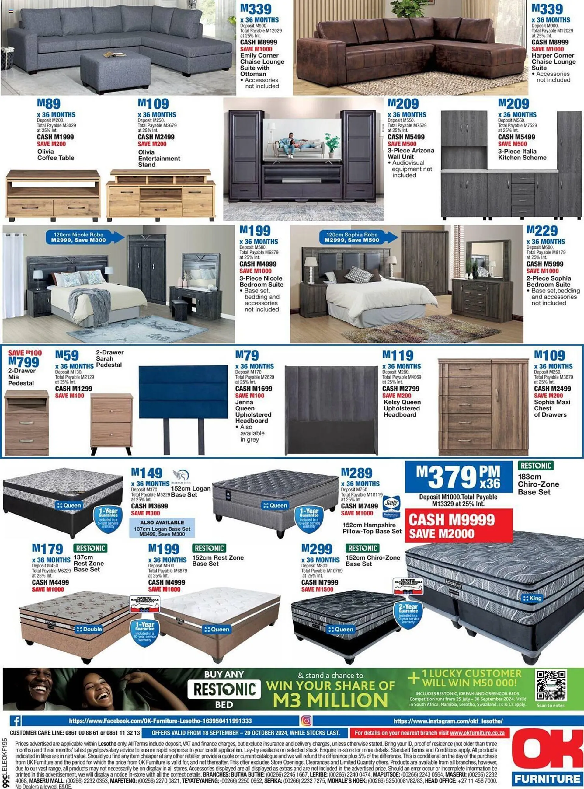 OK Furniture catalogue from 18 September to 20 October 2024 - Catalogue Page 4