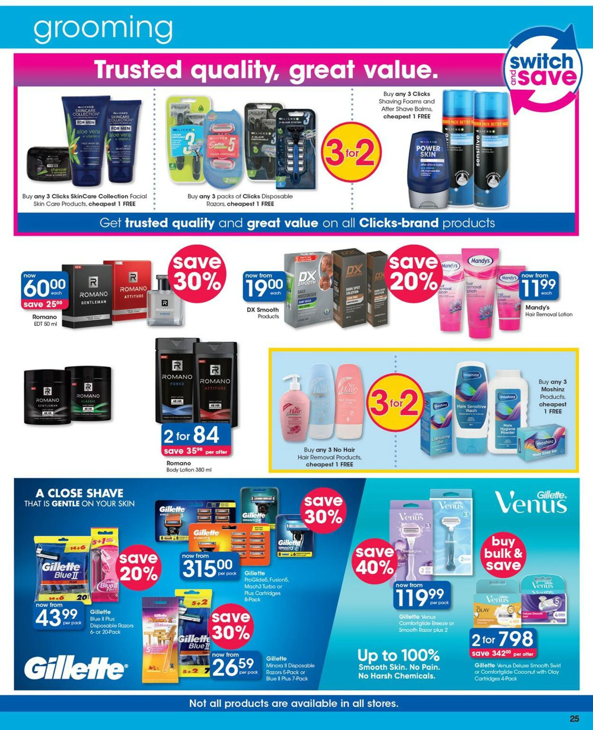 Clicks Current catalogue from 11 April to 25 April 2024 - Catalogue Page 25