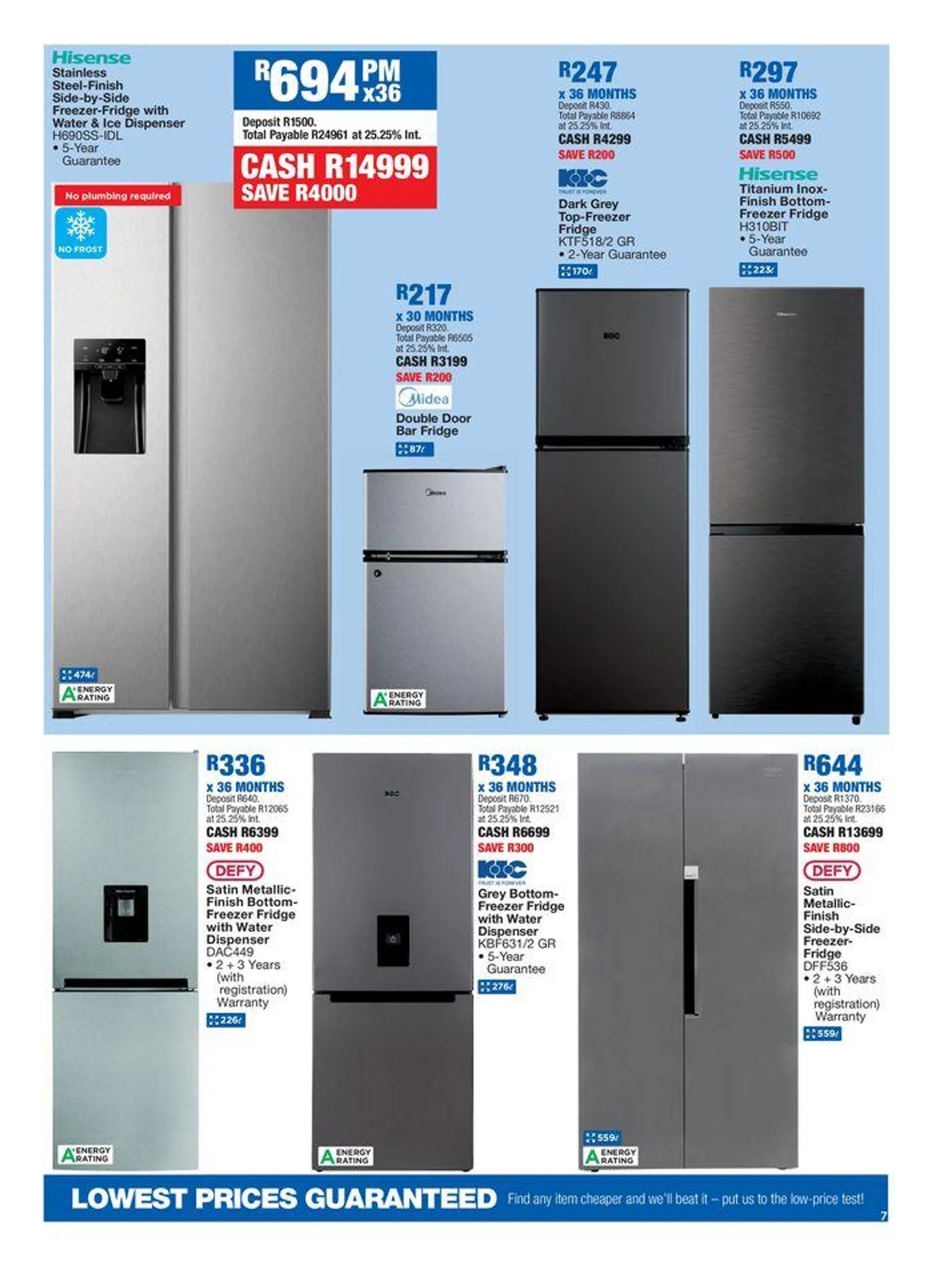 LOWEST PRICES GUARANTEED from 8 July to 21 July 2024 - Catalogue Page 7