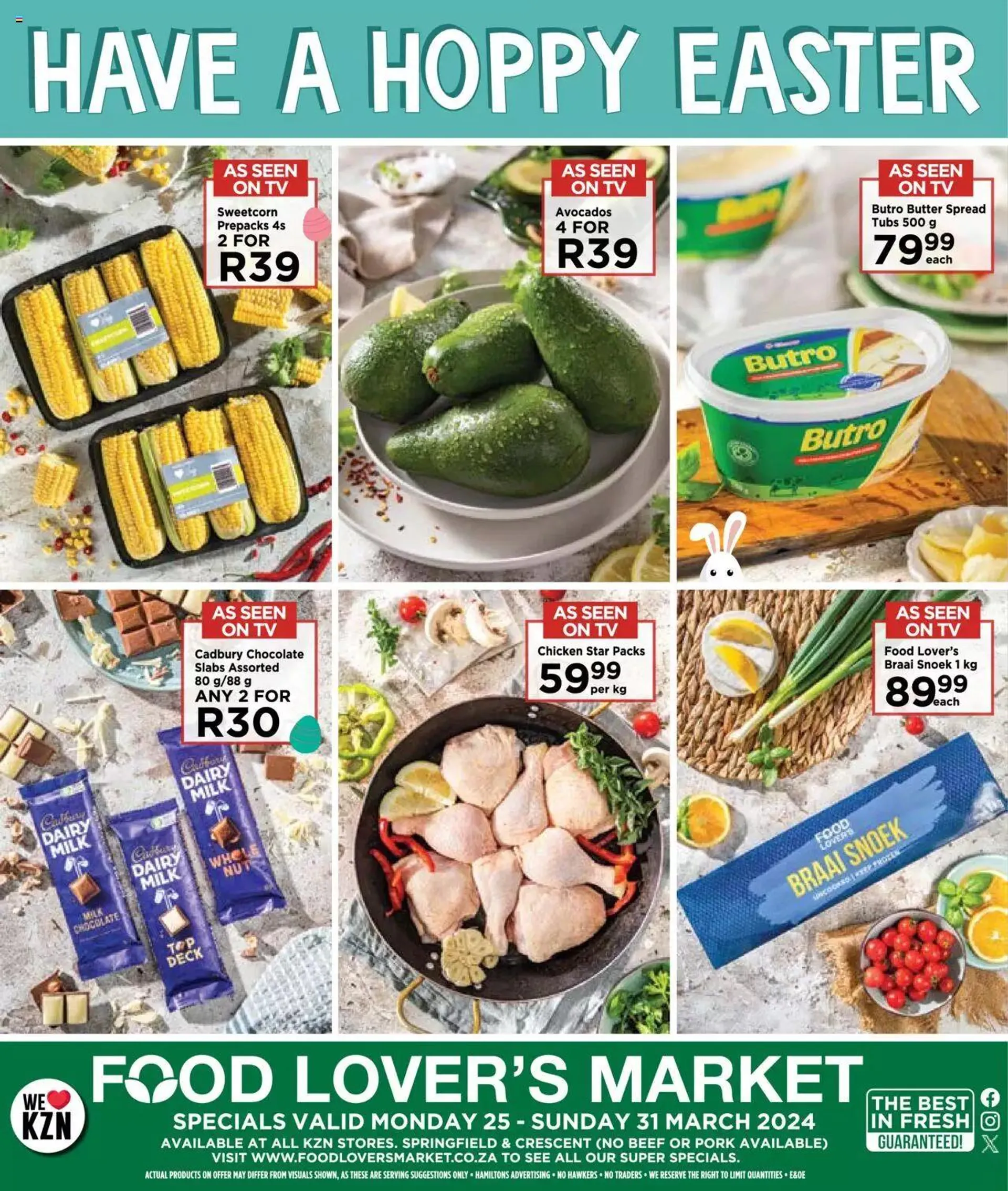 Food Lover's Market KwaZulu-Natal - Weekly Specials - 25 March 31 March 2024 - Page 1