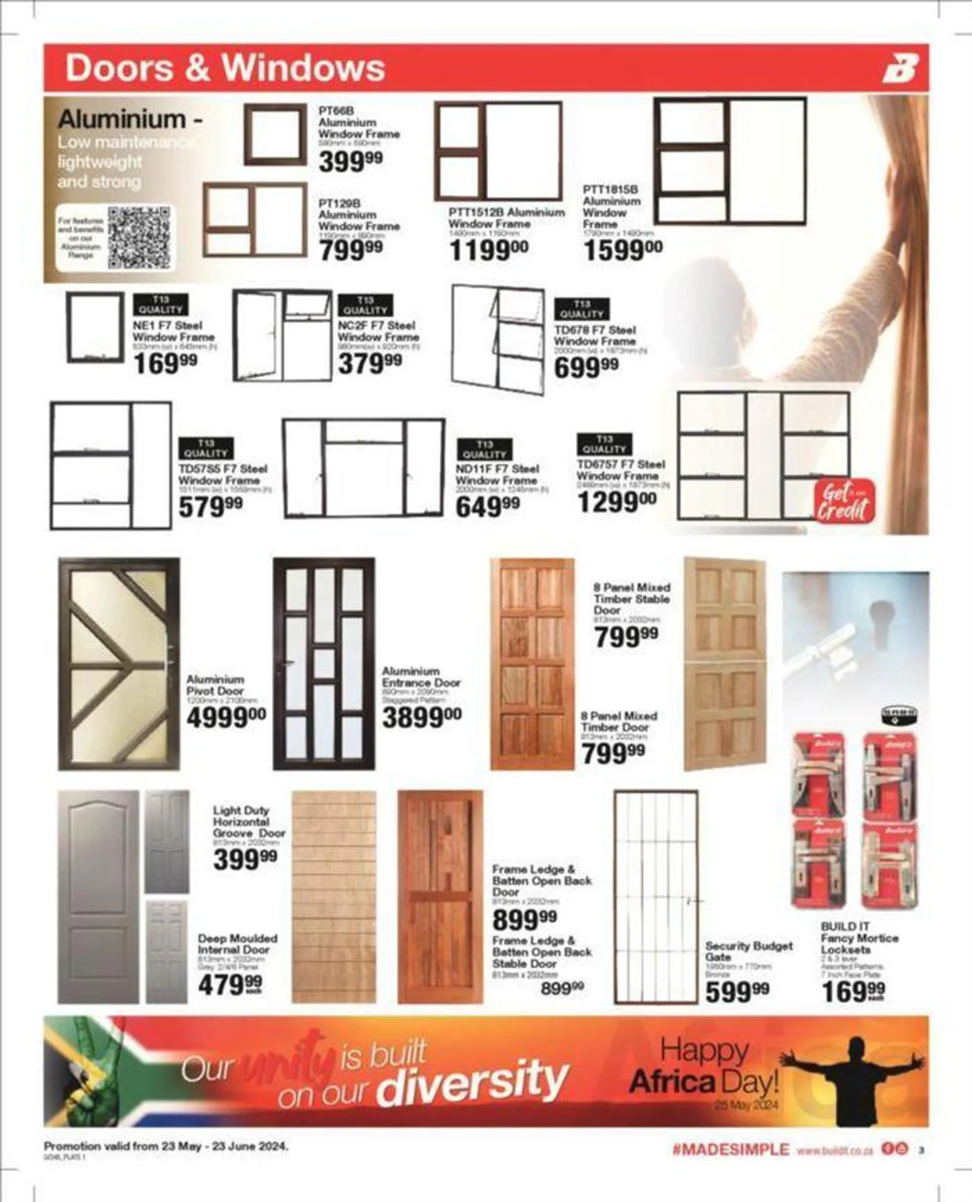 Build It Specials from 23 May to 23 June 2024 - Catalogue Page 3