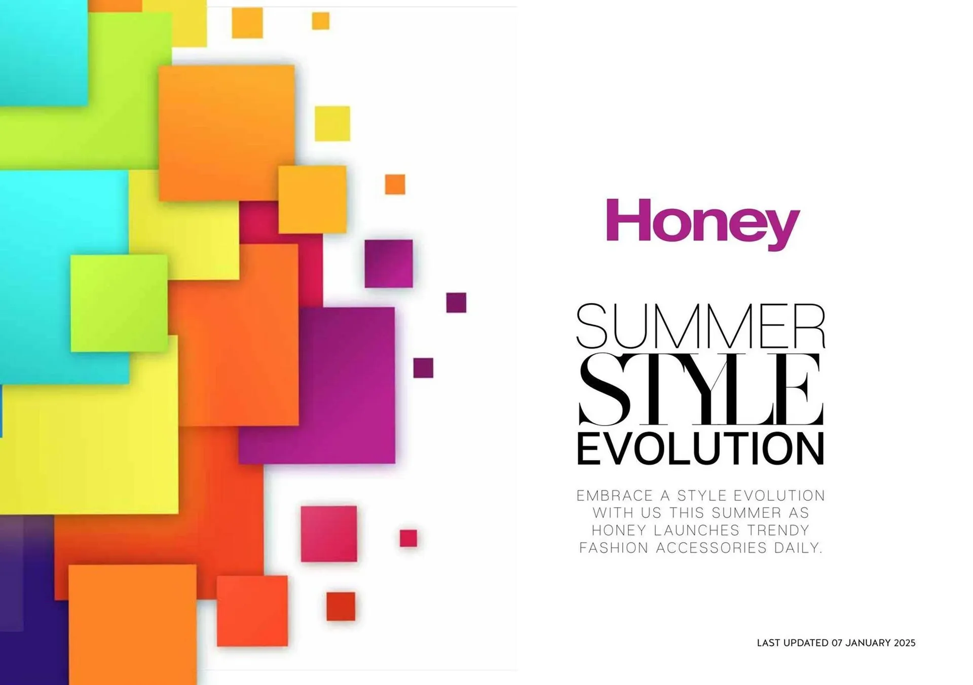 Honey Fashion Accessories catalogue - 1