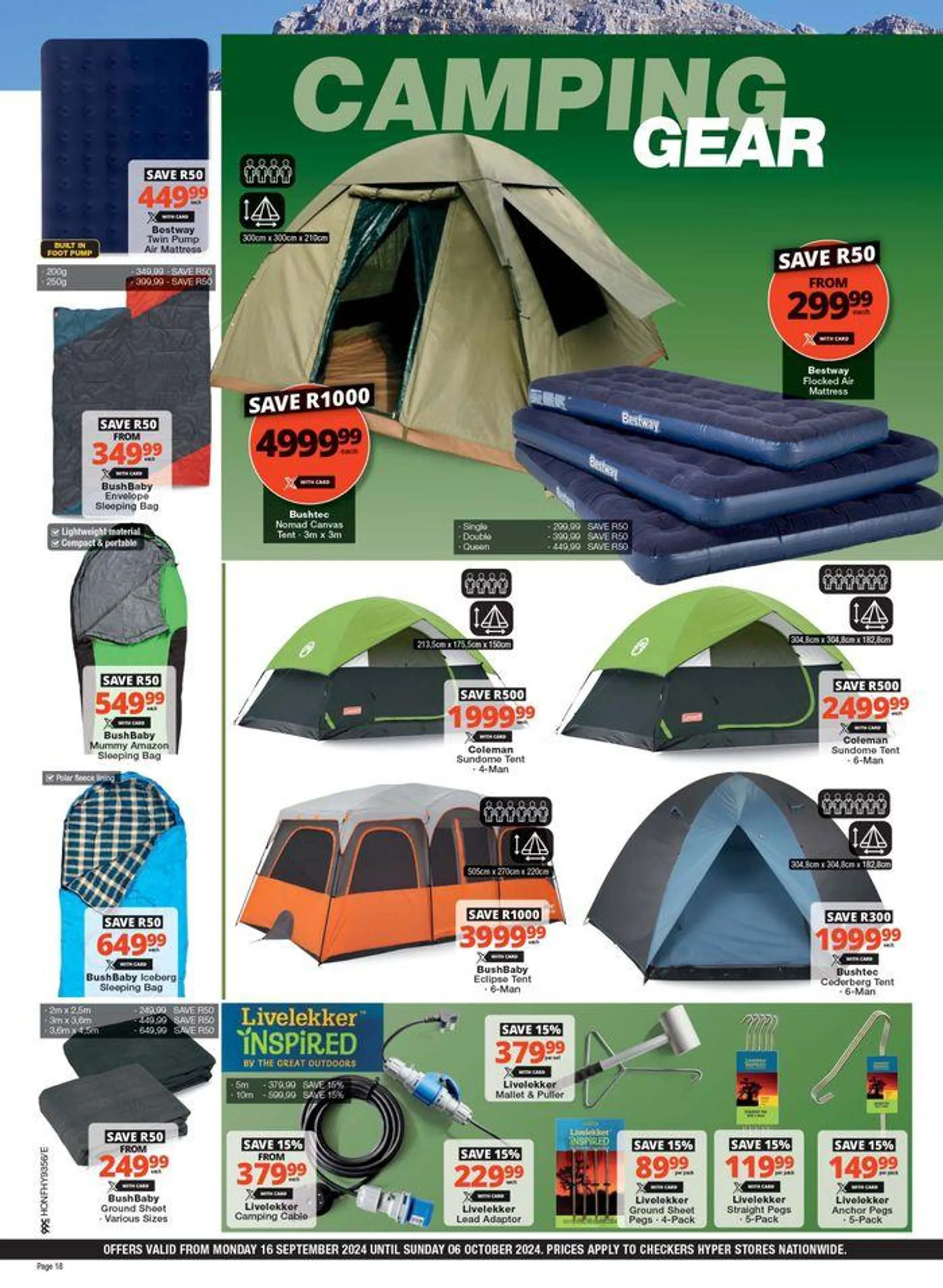 Checkers Hyper Spring DIY Promotion from 16 September to 6 October 2024 - Catalogue Page 18