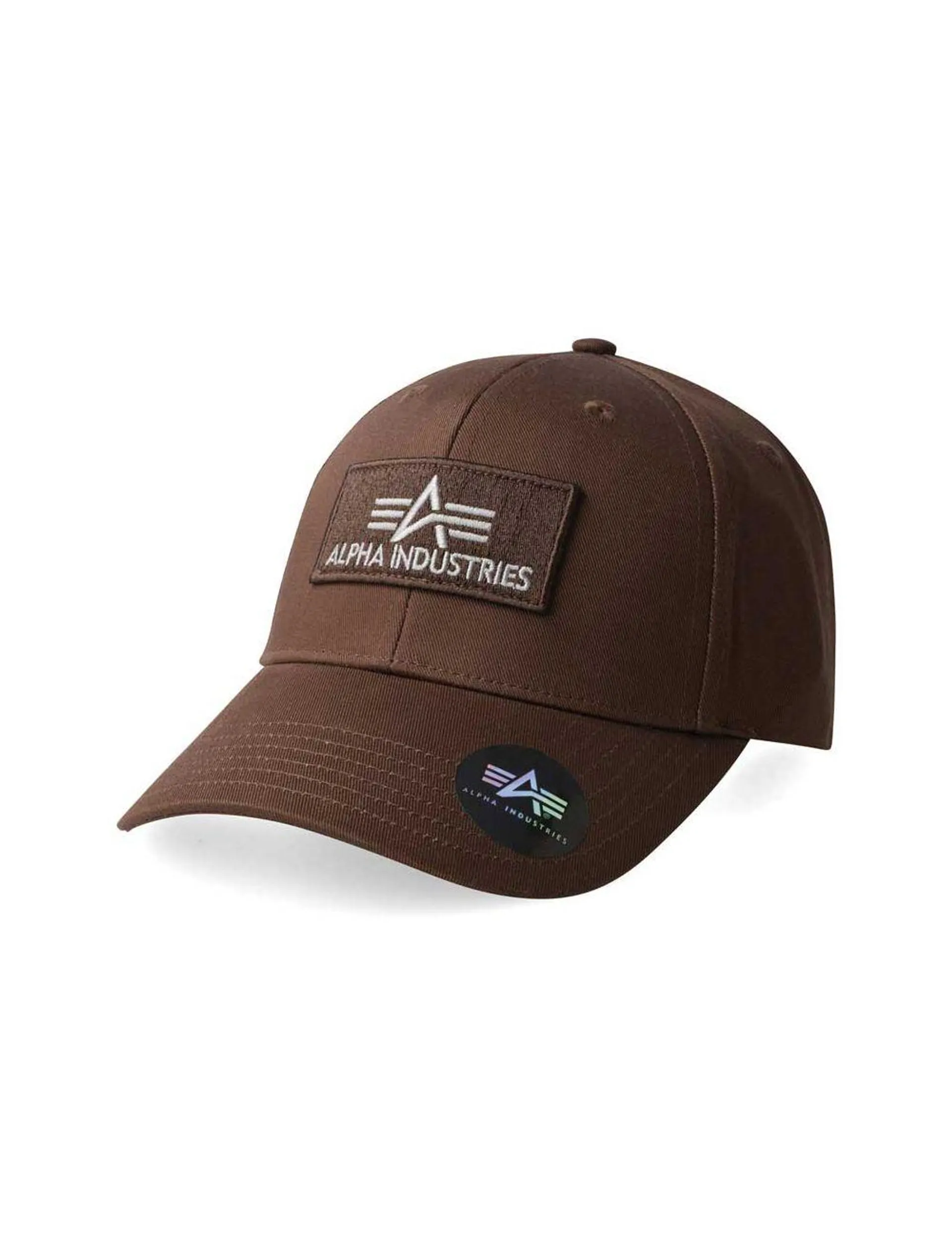 Alpha Industries Badge Peak Cap Brown