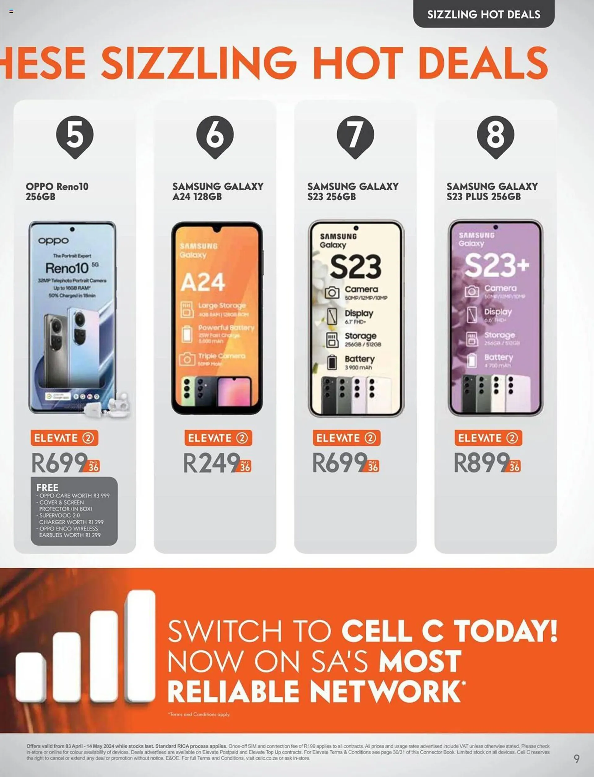 Cell C catalogue from 3 April to 14 May 2024 - Catalogue Page 9