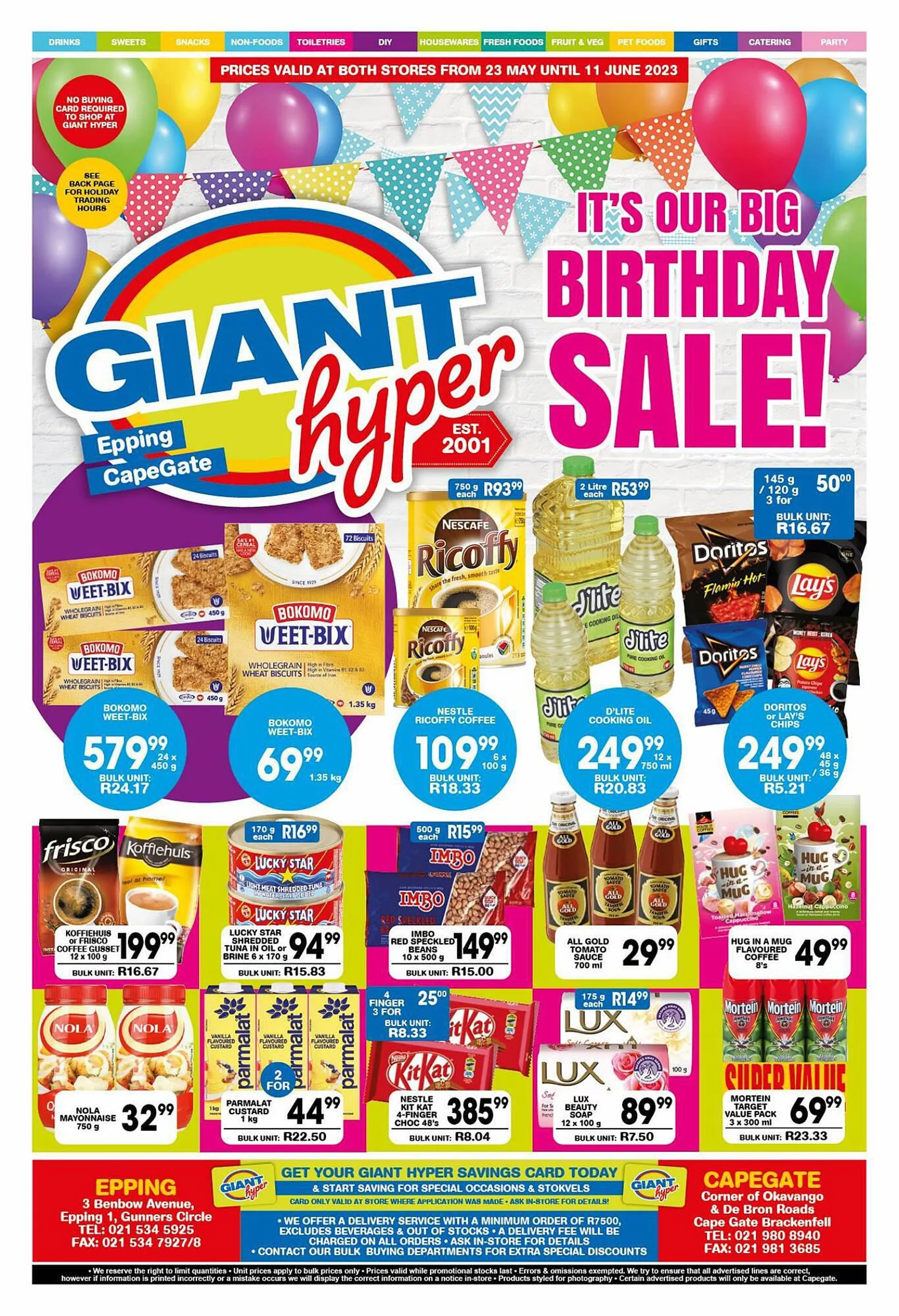 Giant Hyper catalogue - 1