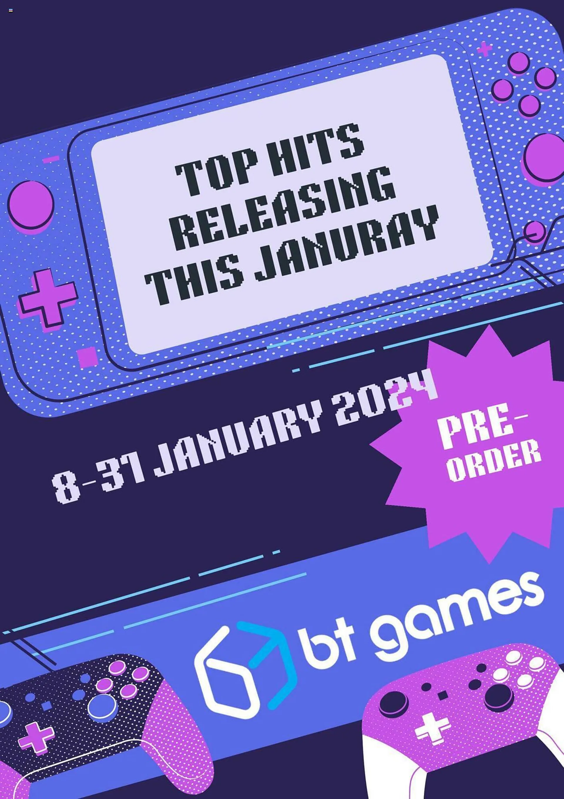 BT Games catalogue - 8 January 31 January 2024 - Page 1